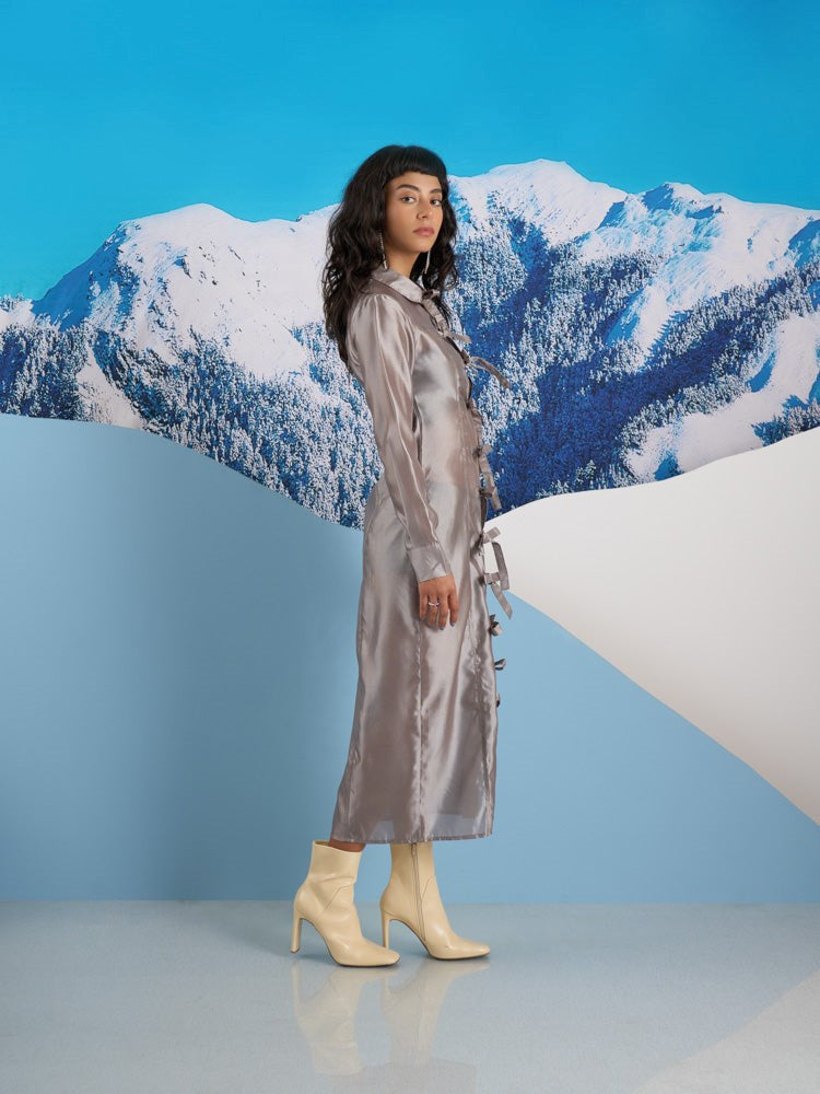 Madison Bow Midi Dress