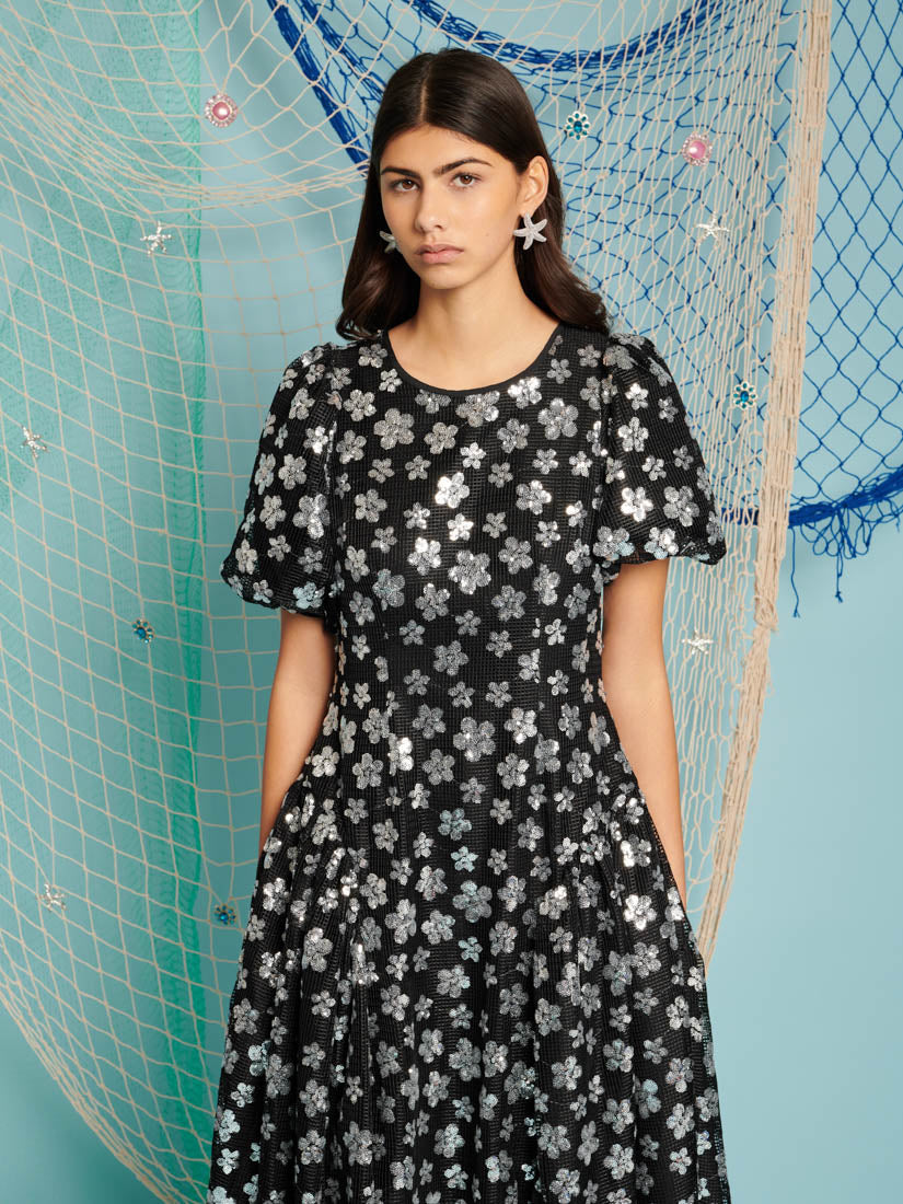 Starboard Sequin Midi Dress