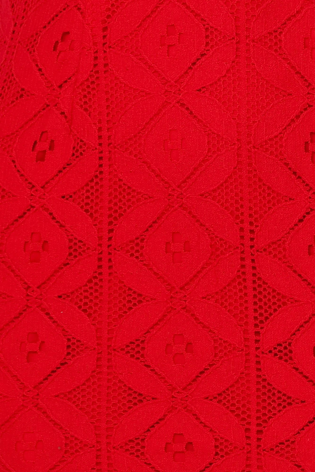 Back In The Habit Midi Dress Red