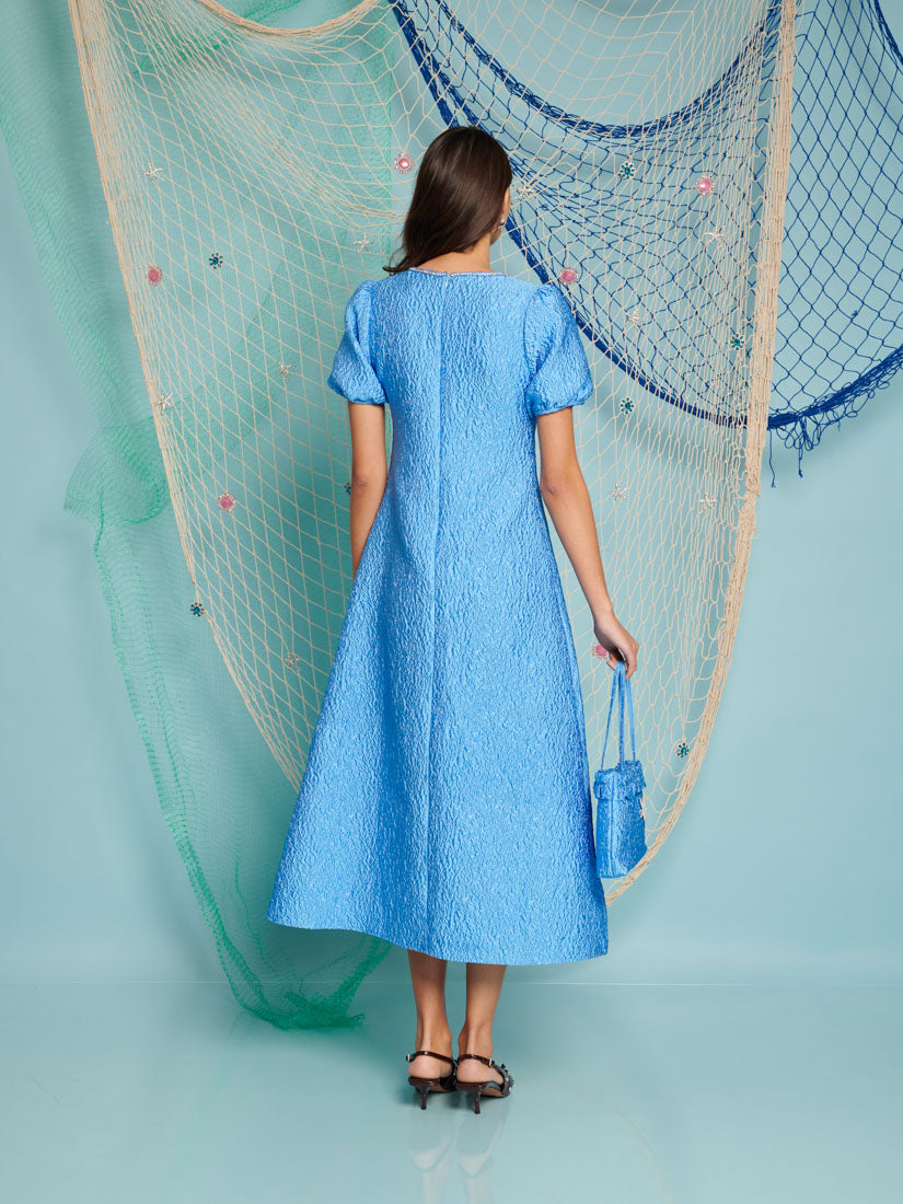 Reef Jacquard Midi Dress