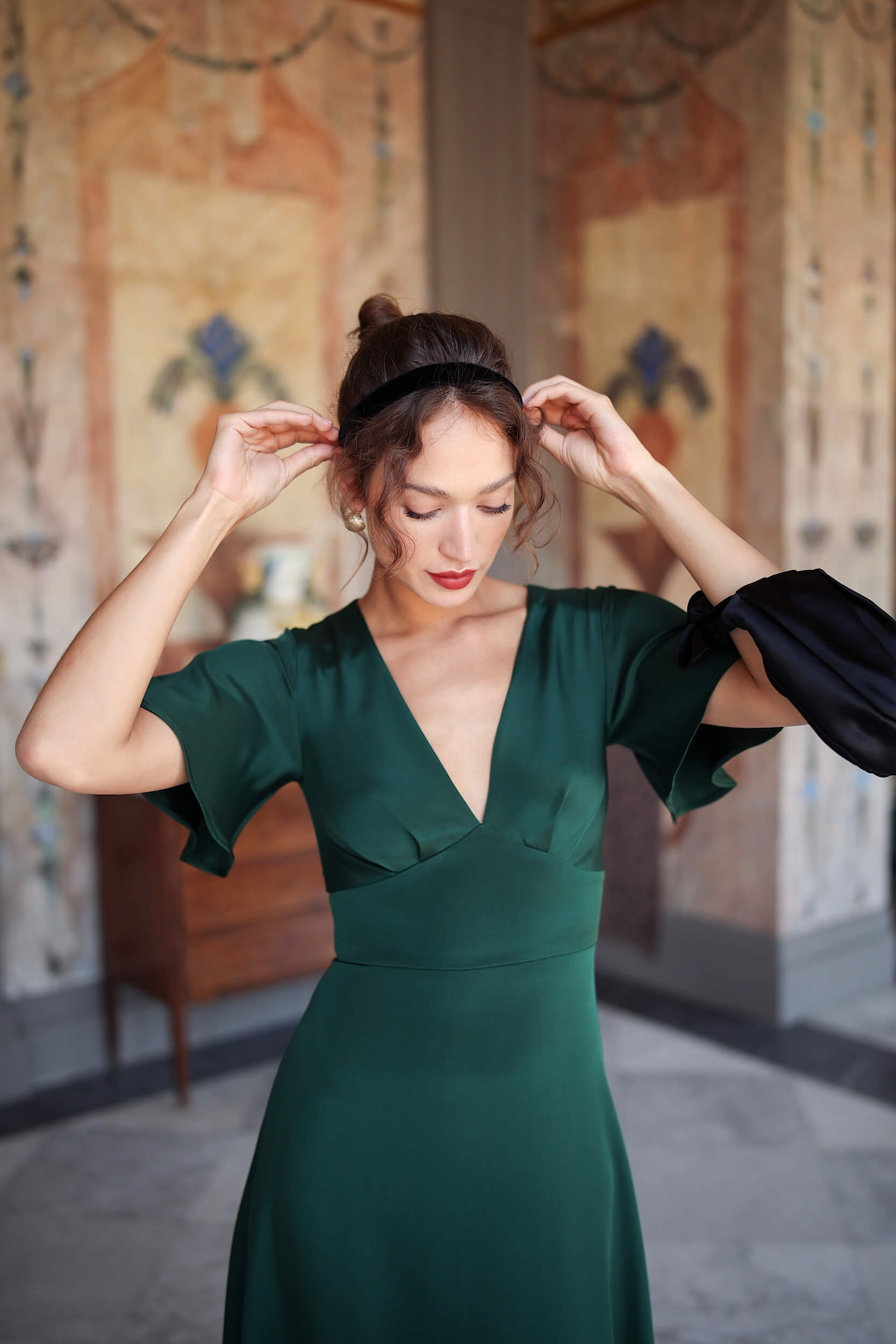 Velia Velvet Headband