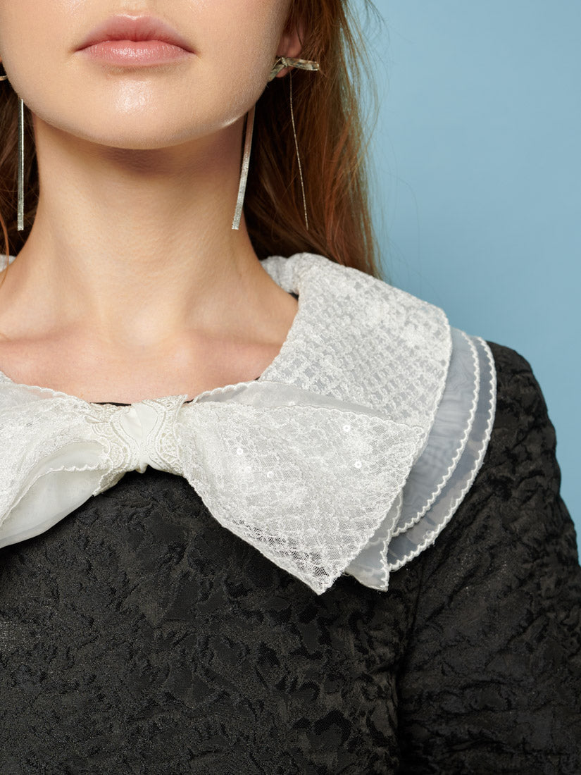 Georgie Jacquard Mini Dress