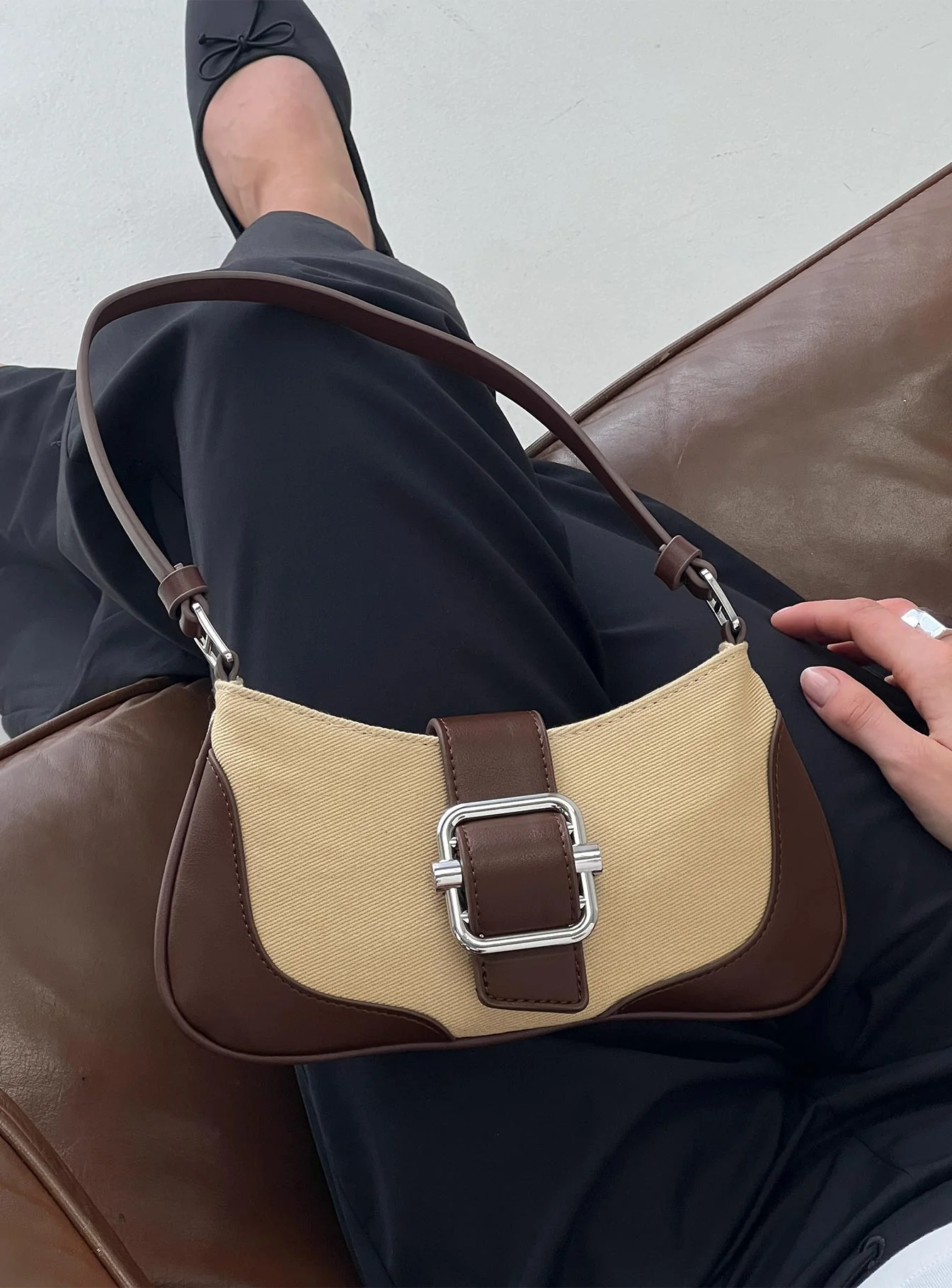 Amabella Shoulder Bag Brown