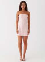 so stylish mini dress Marlo Strapless Mini Dress