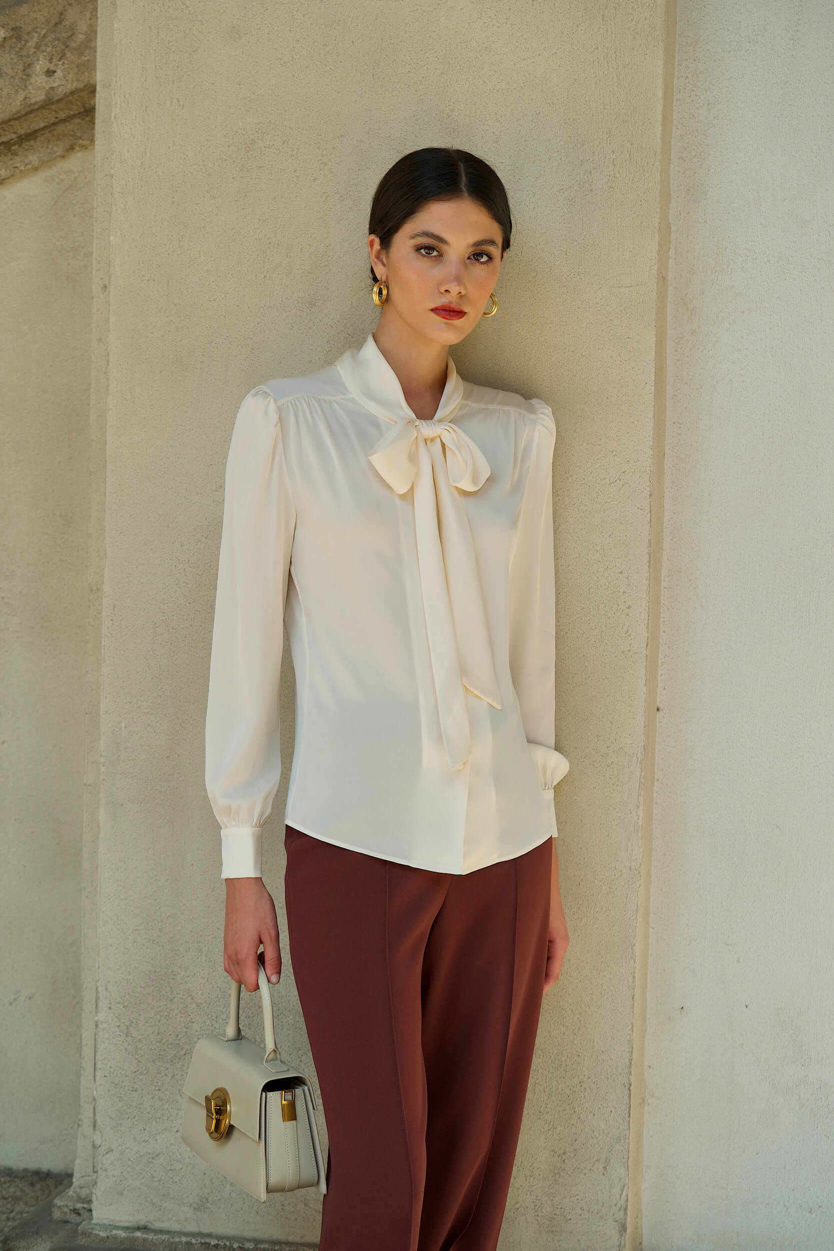 Lena Silk Blouse