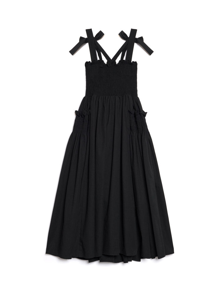 Heartstrings Cross Straps Midi Dress