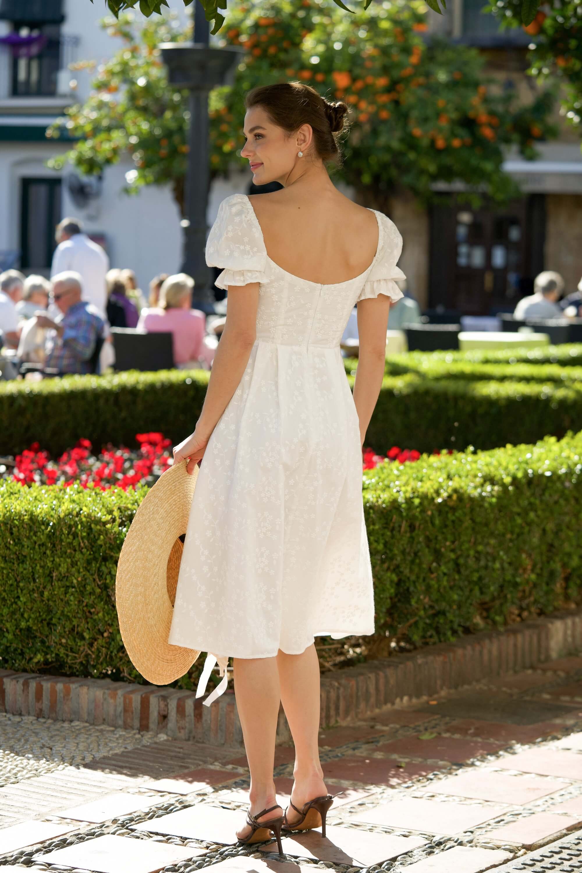 Mira Puffed Sleeve Dress