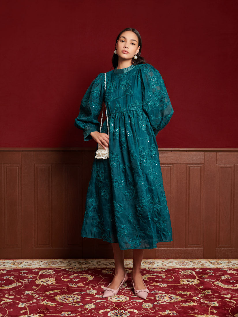 Bessie Floral Midi Dress