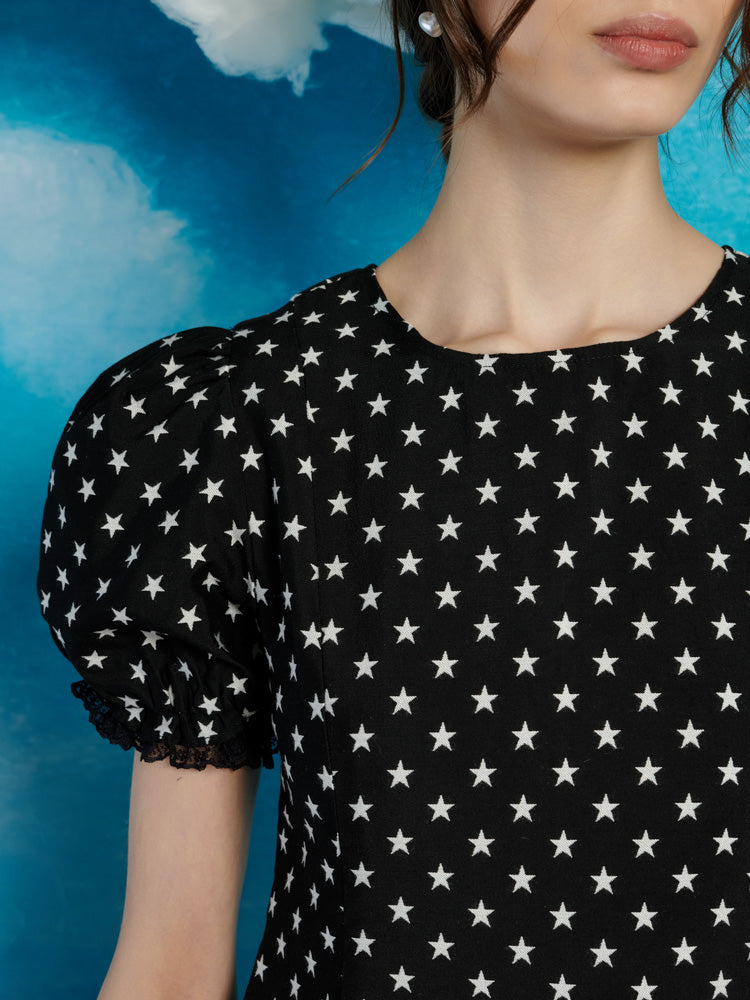 Watermelon Bow Mini Dress