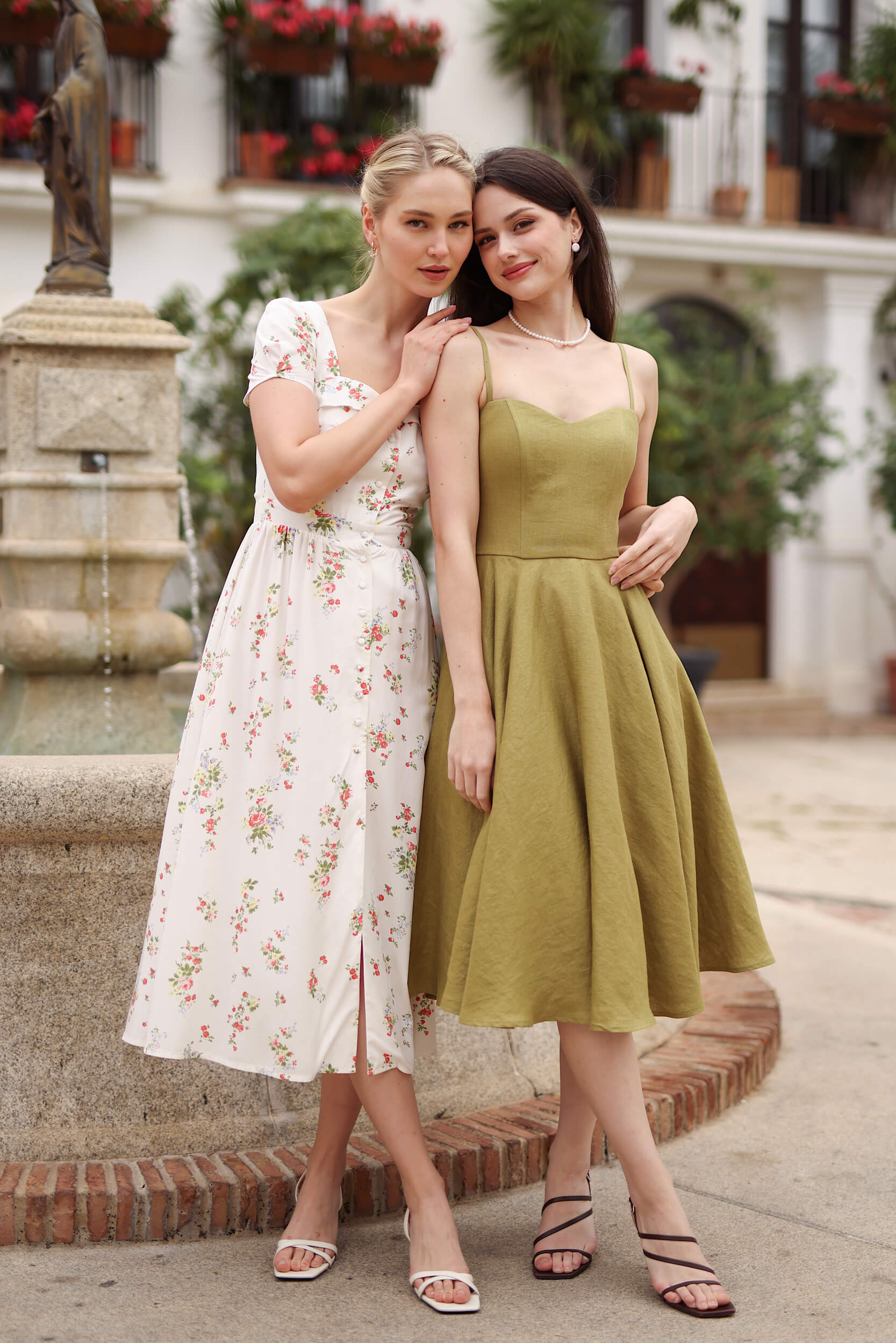 Estelle Button Down Dress