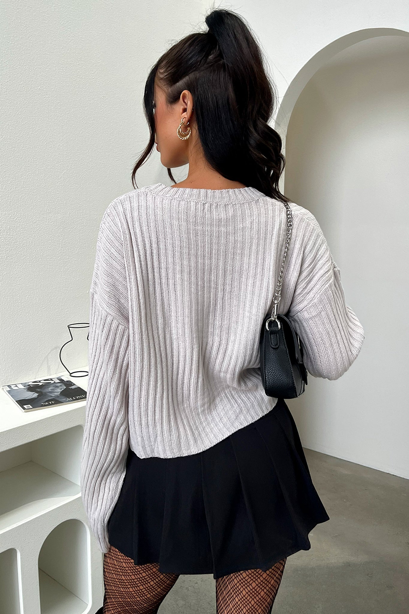 Mina Knit - Grey