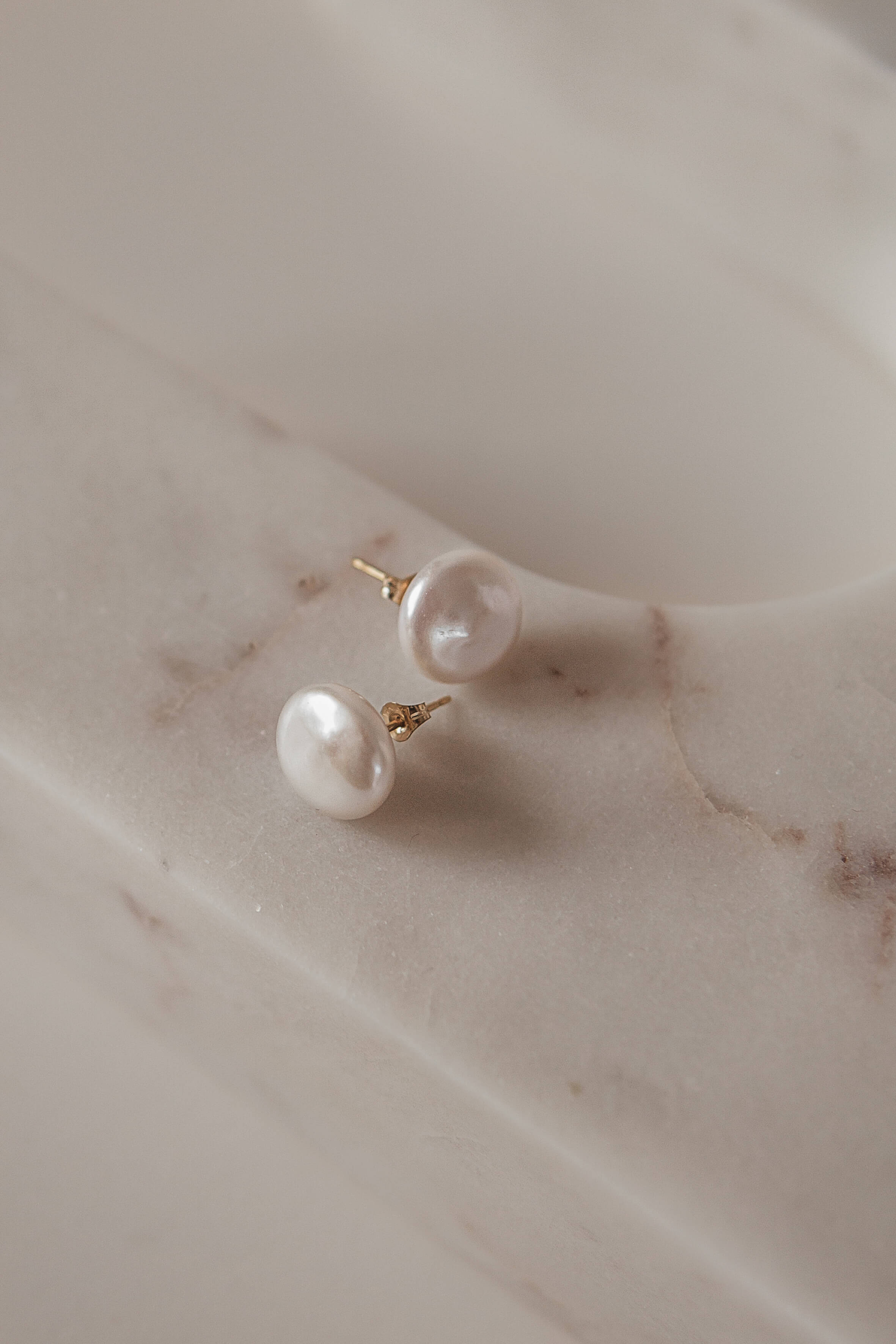 Sophia Pearl Stud Earrings