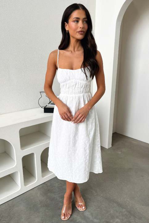 knee length dresses for ladies Camille LA Vie – Monbebe Couture main image 1