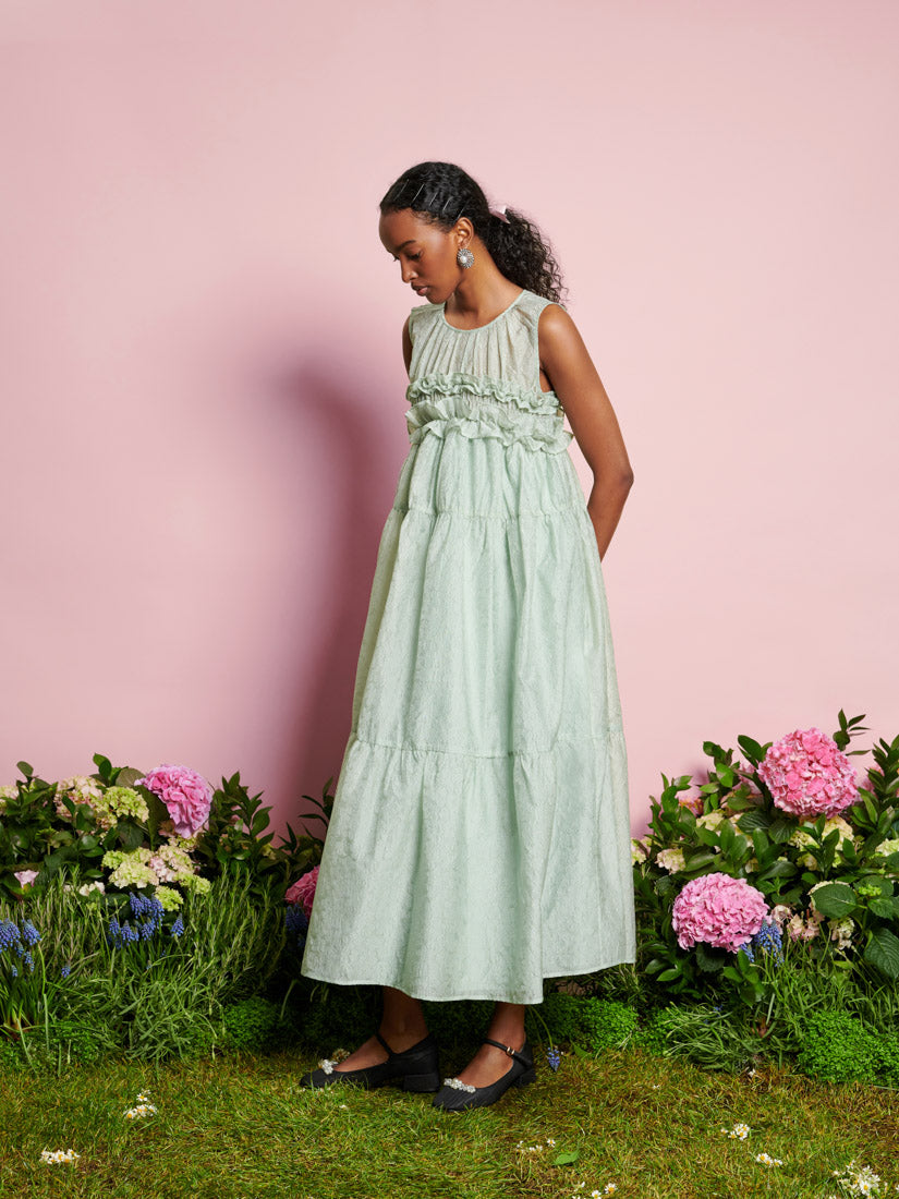 Perdita Organza Midi Dress
