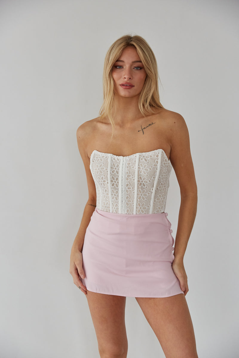 Beck Button Mini Skort