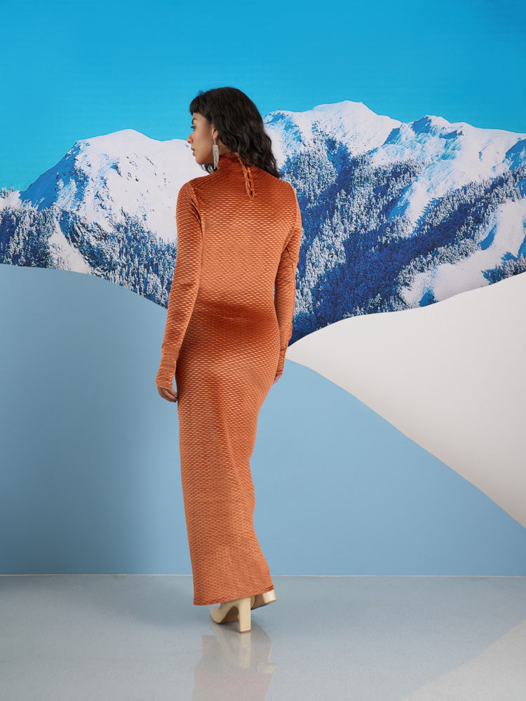 Jetta Velour Midi Dress