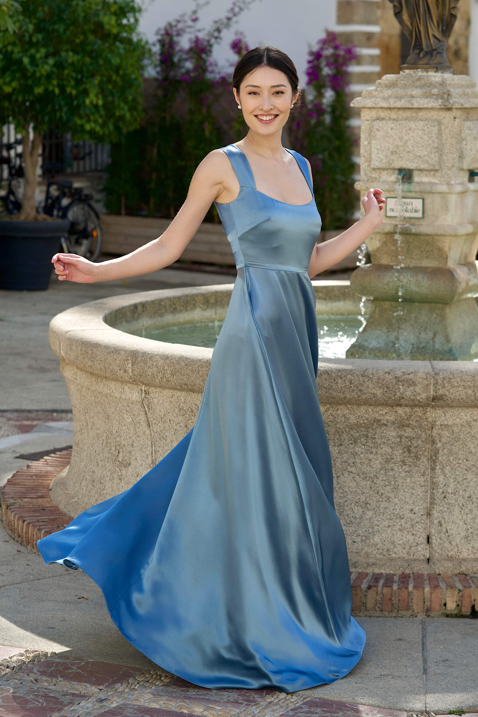 Cezanne Triacetate Dress