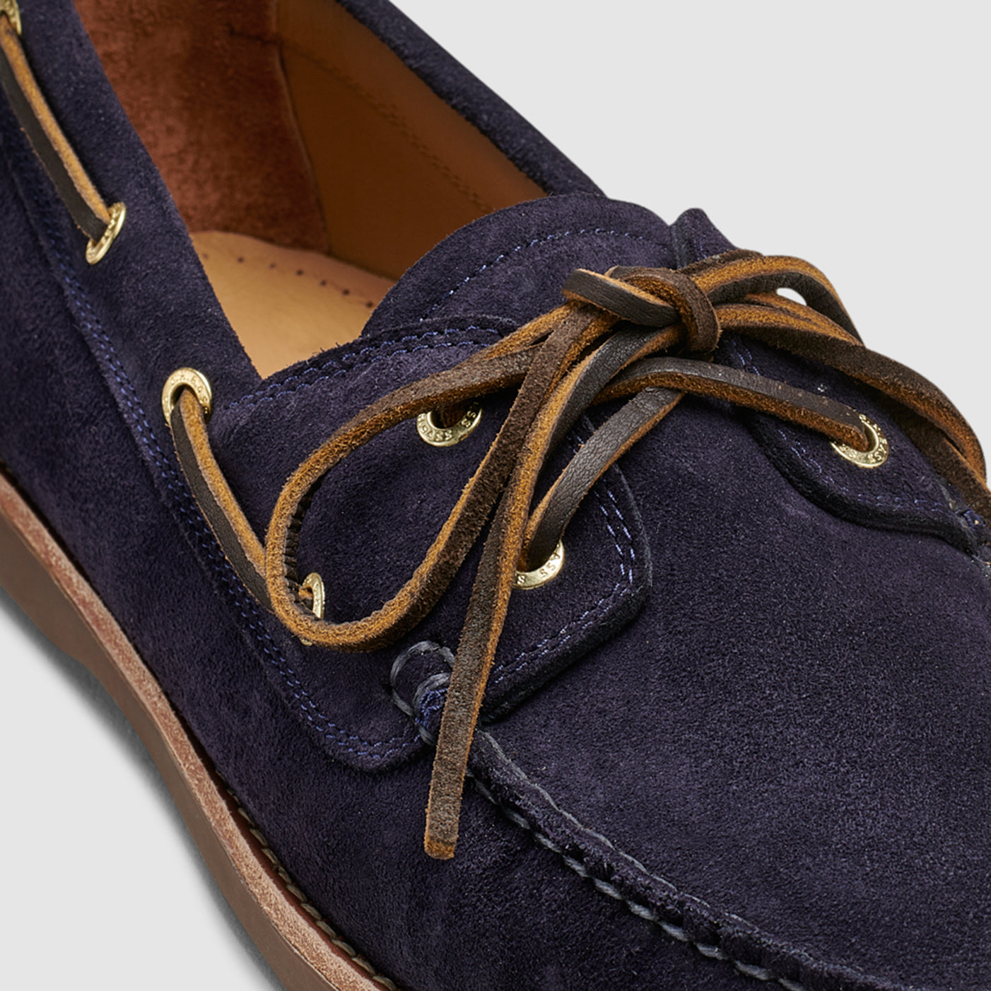 MENS HAMPTON SUEDE BOATER