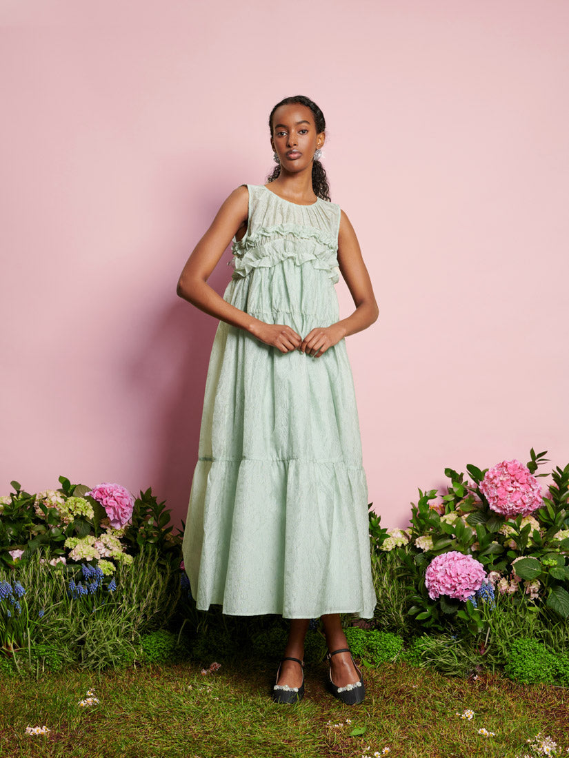 Perdita Organza Midi Dress