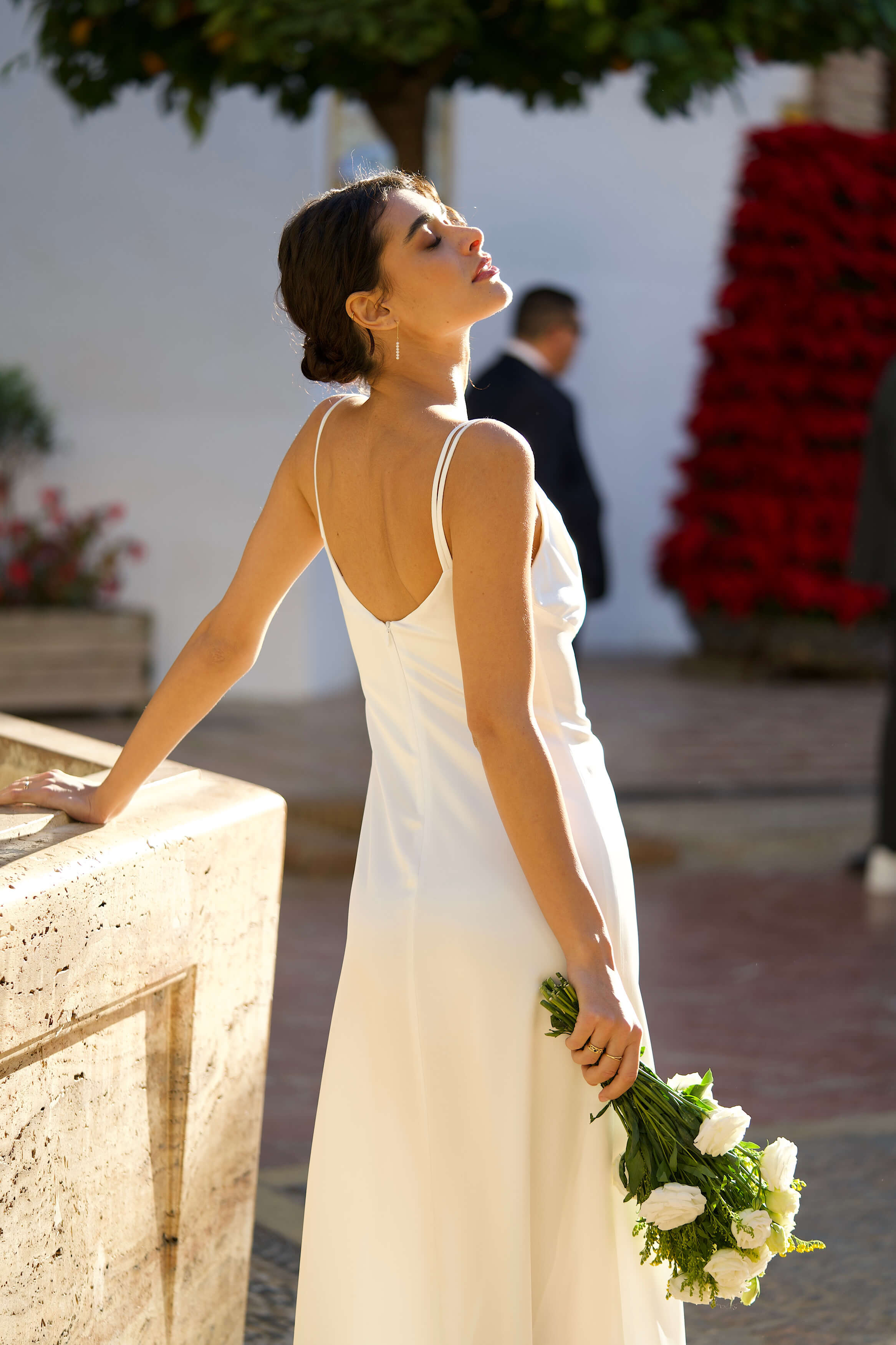 Charlize Cowl-Neck Dress