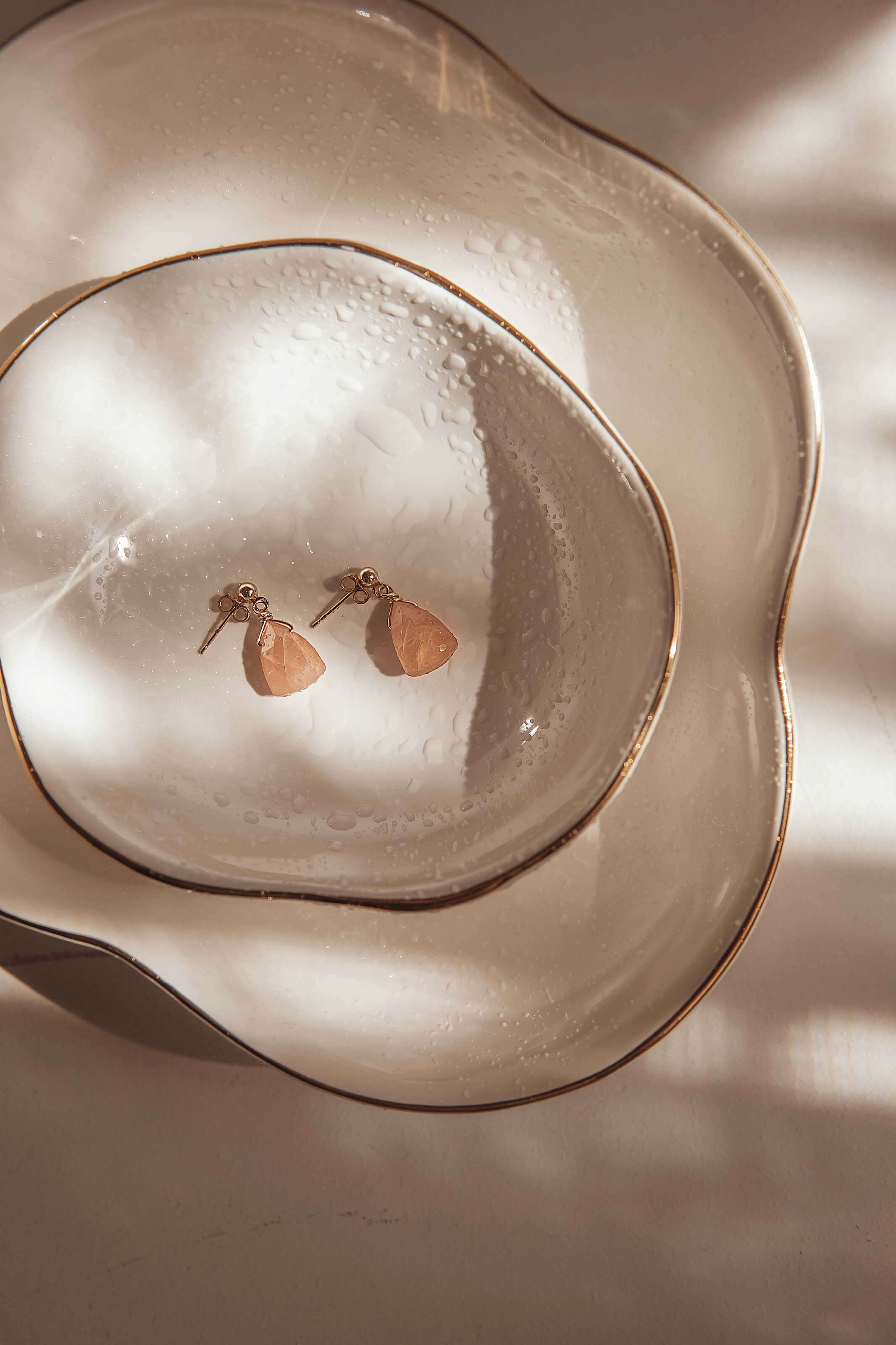 Ch??rie Moonstone Earrings