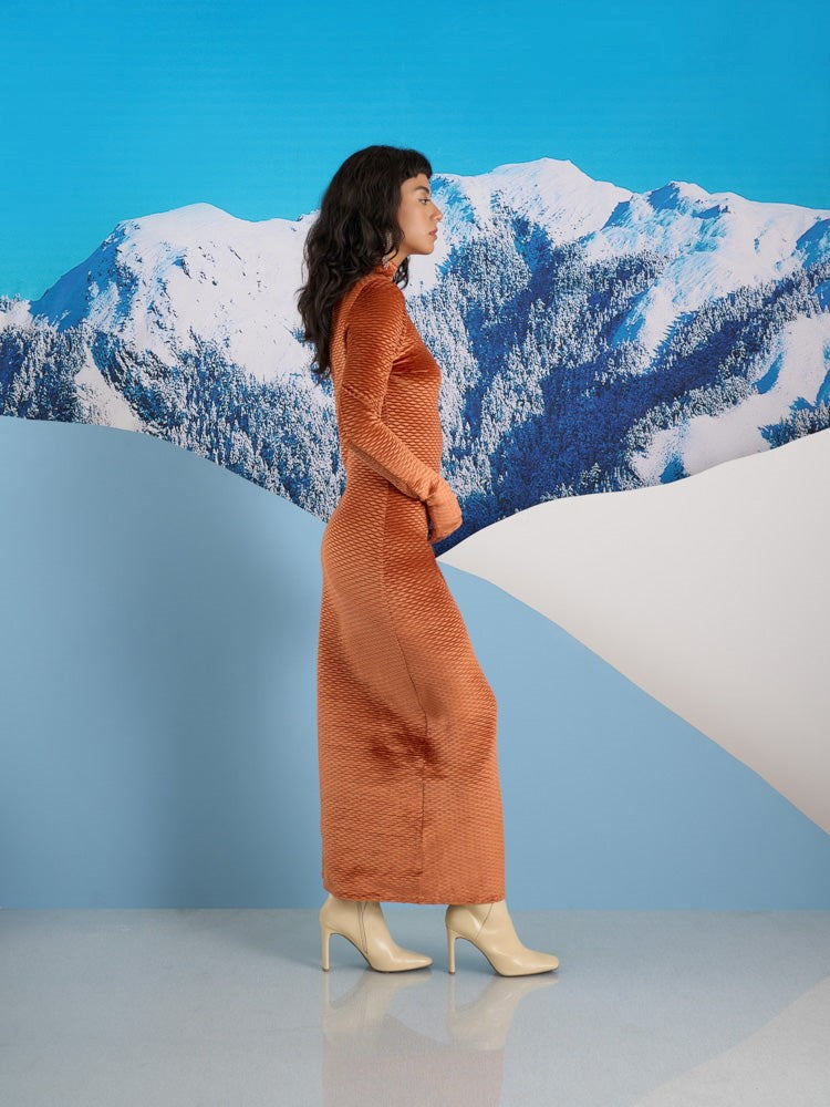 Jetta Velour Midi Dress