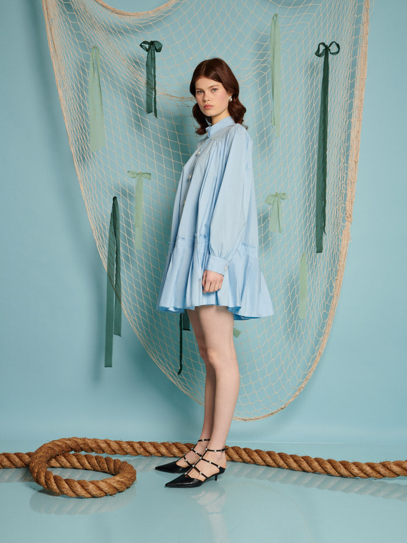 Seashell Pearl Mini Dress