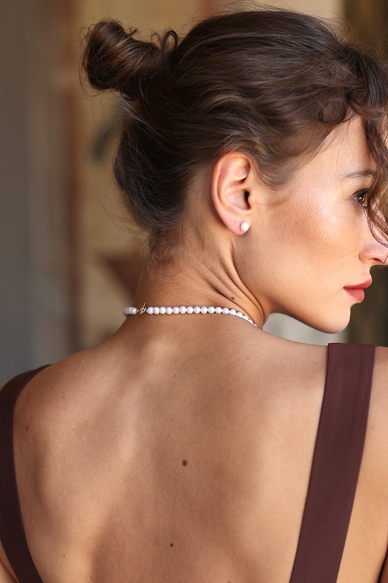 Jackie Pearl Necklace