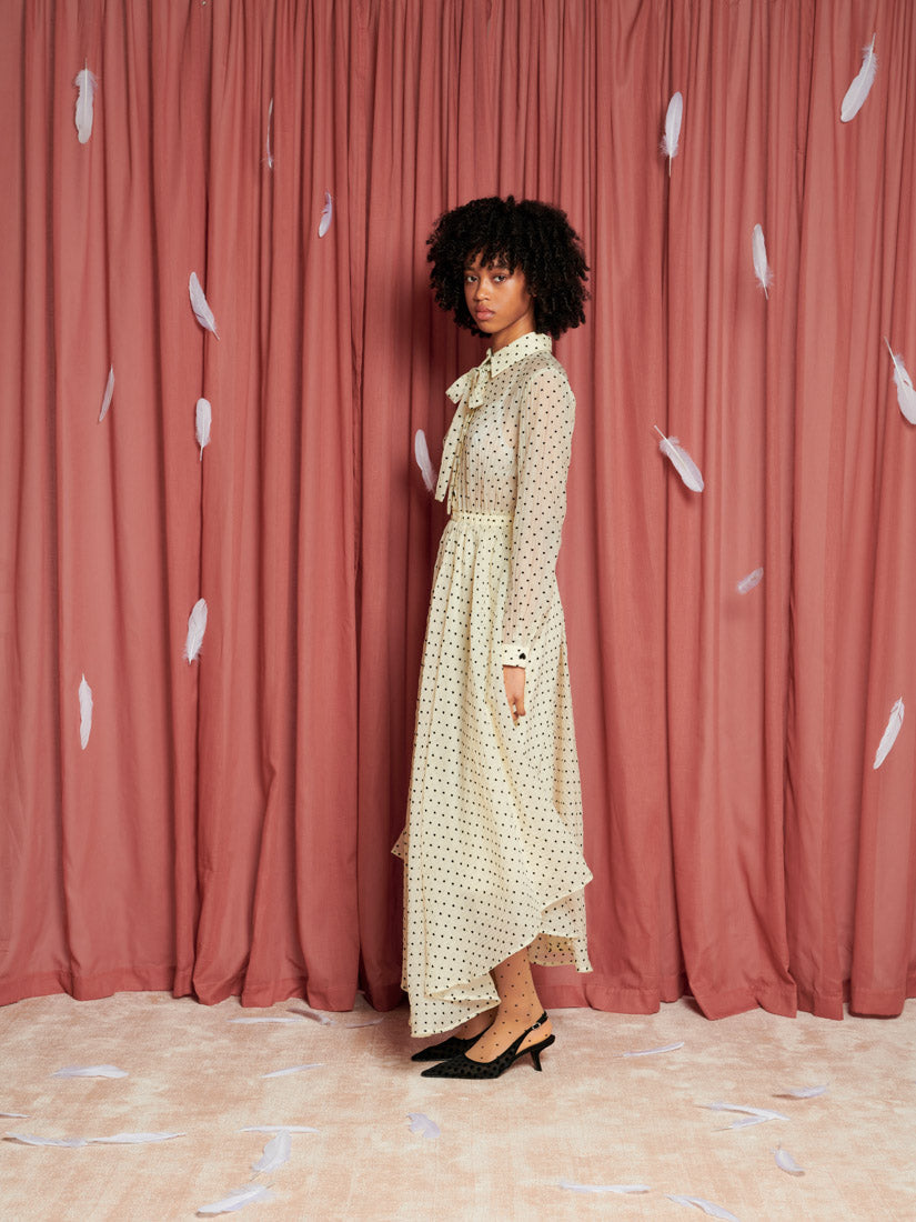 Dove Hearts Maxi Dress