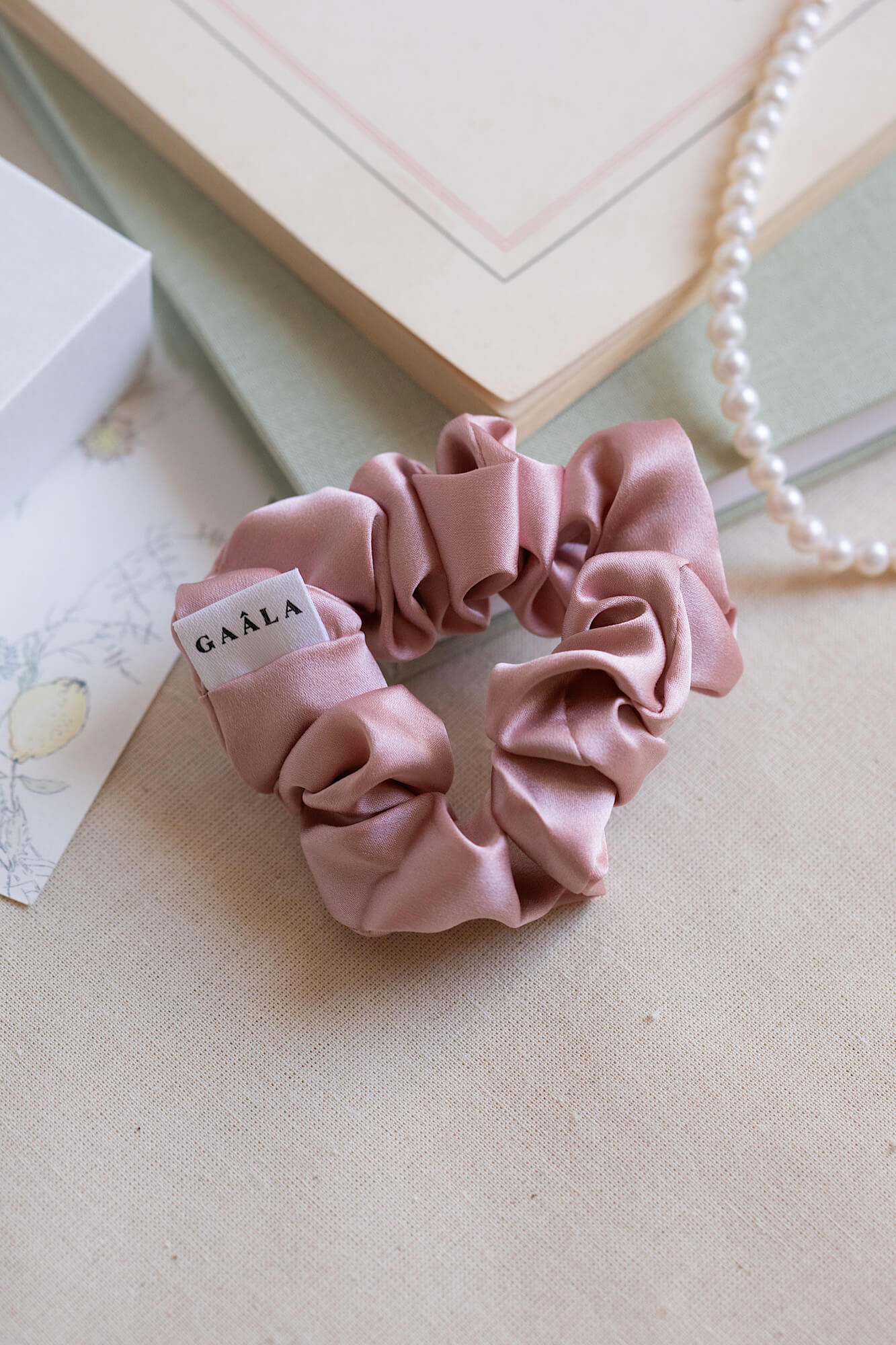 Zoe Silk Scrunchie