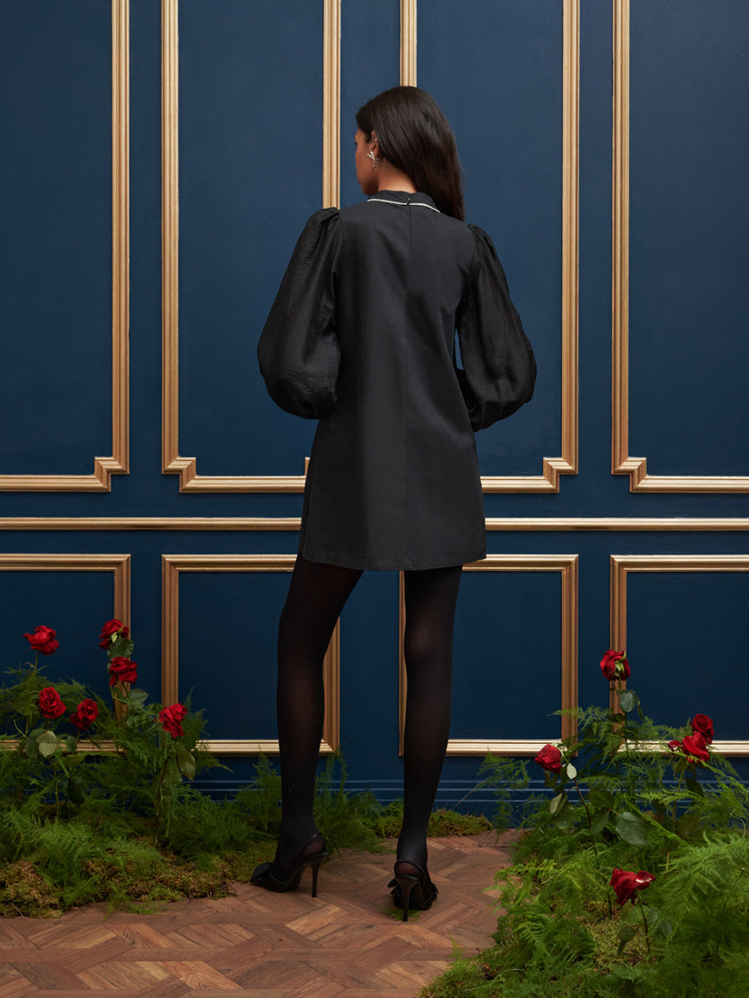 Enchanted Bow Mini Dress