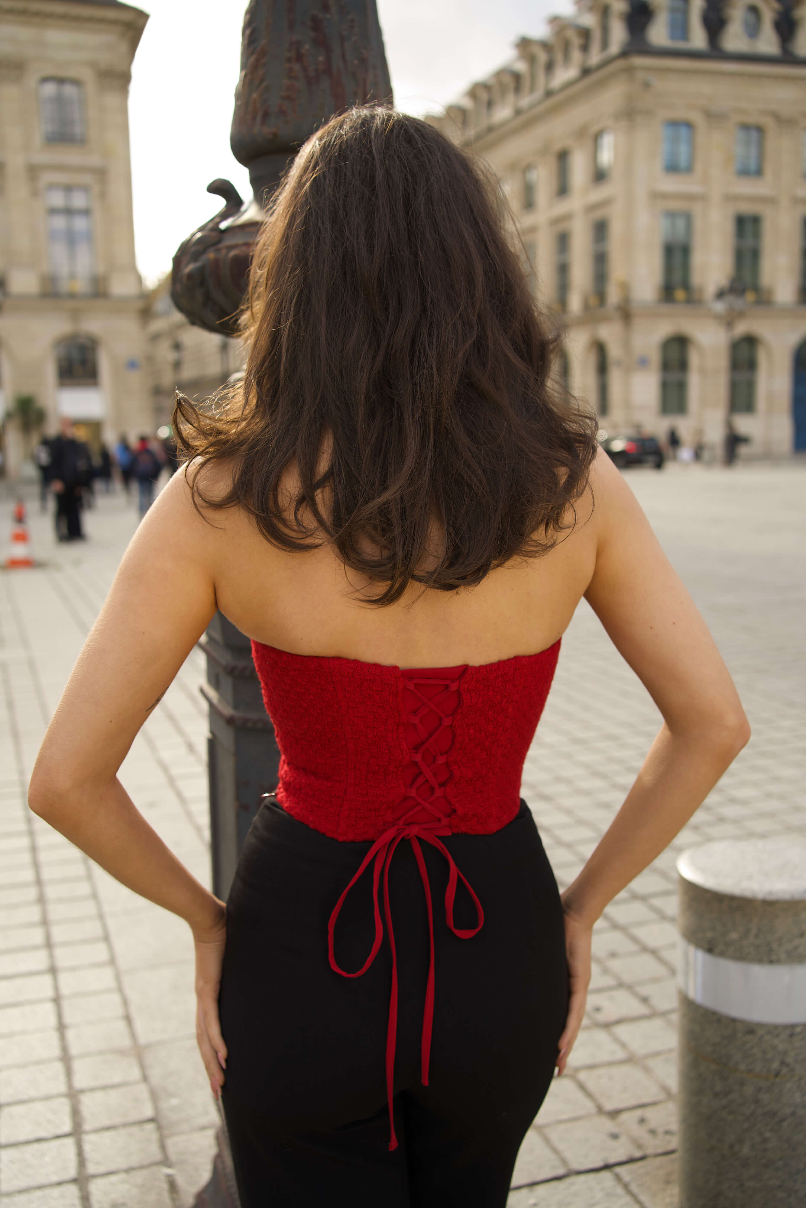 Eleanor Tweed Corset Top