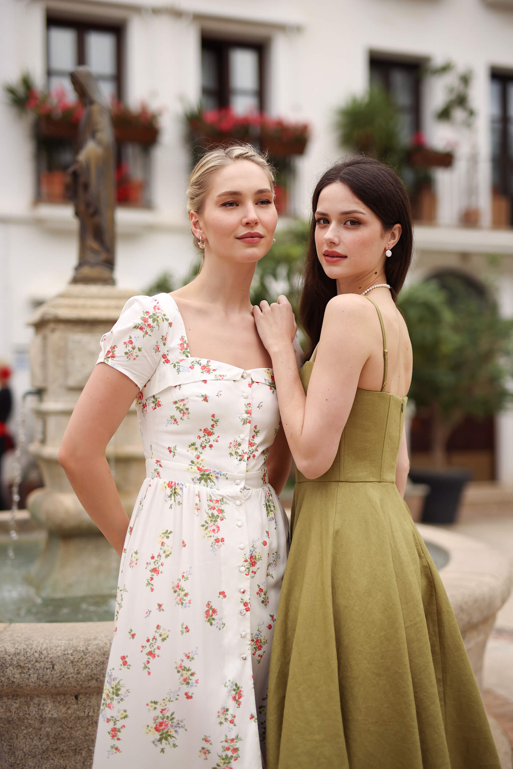 Estelle Button Down Dress