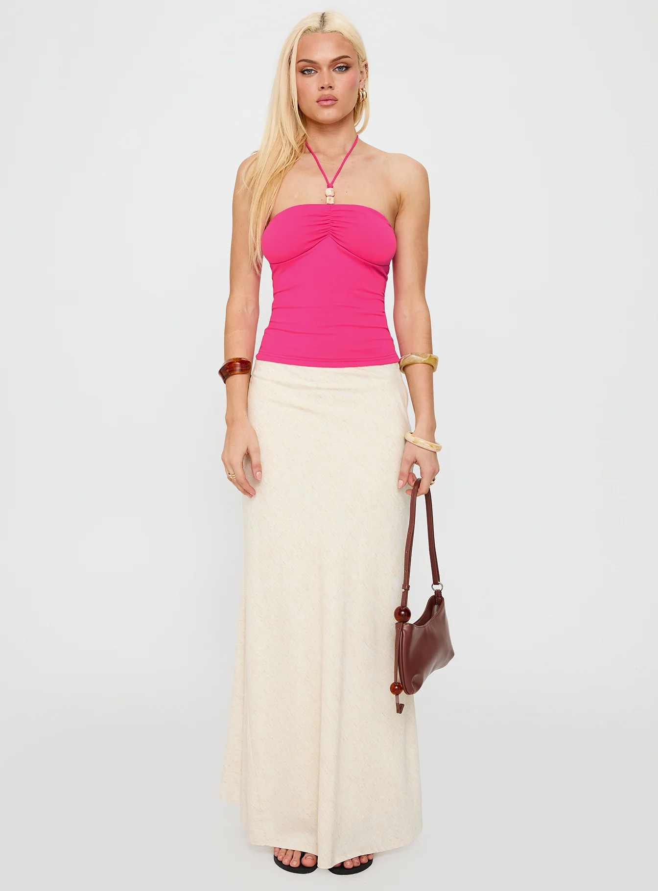 A Vision Hardware Detail Top Hot Pink