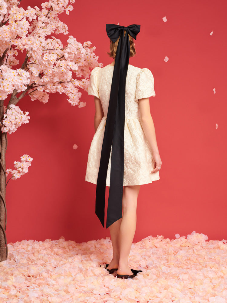 Lilith Jacquard Wrap Dress