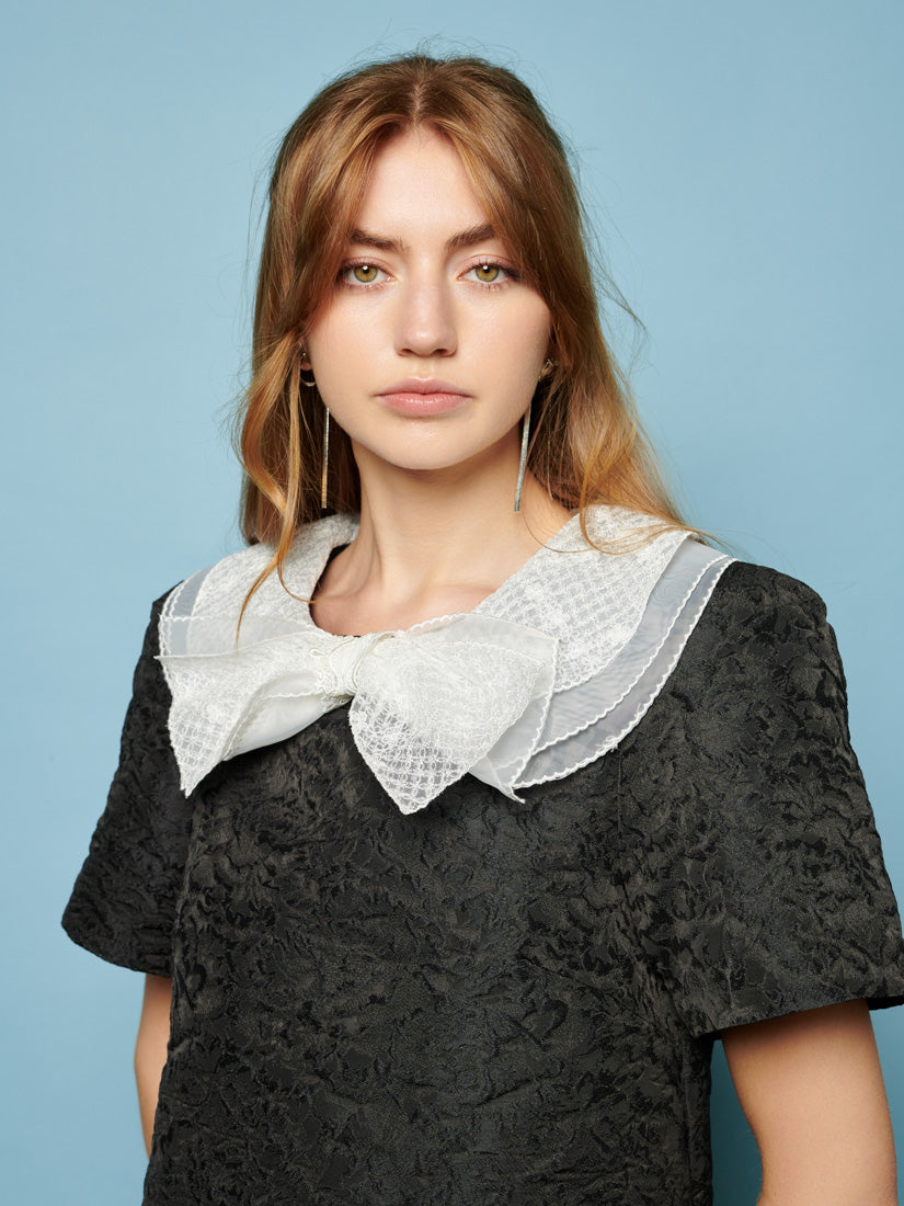 Georgie Jacquard Mini Dress