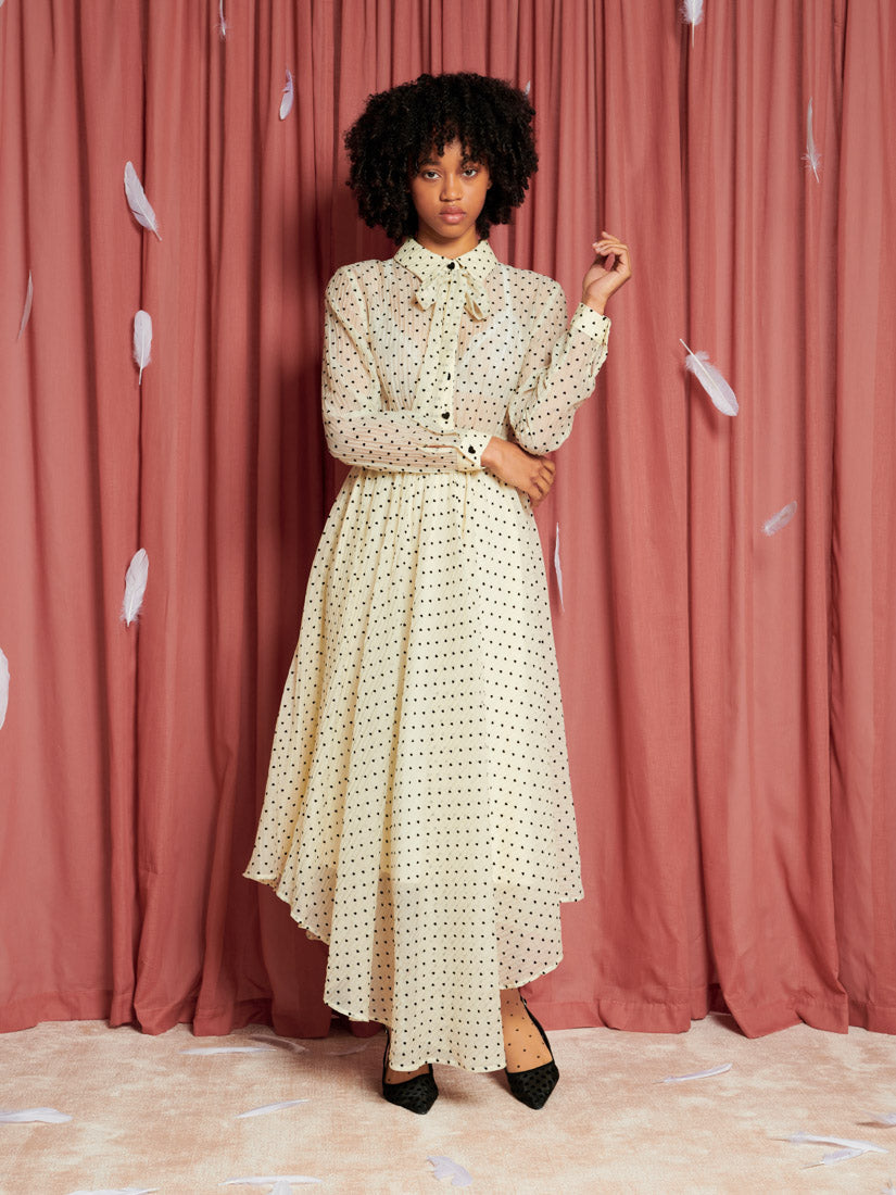 Dove Hearts Maxi Dress