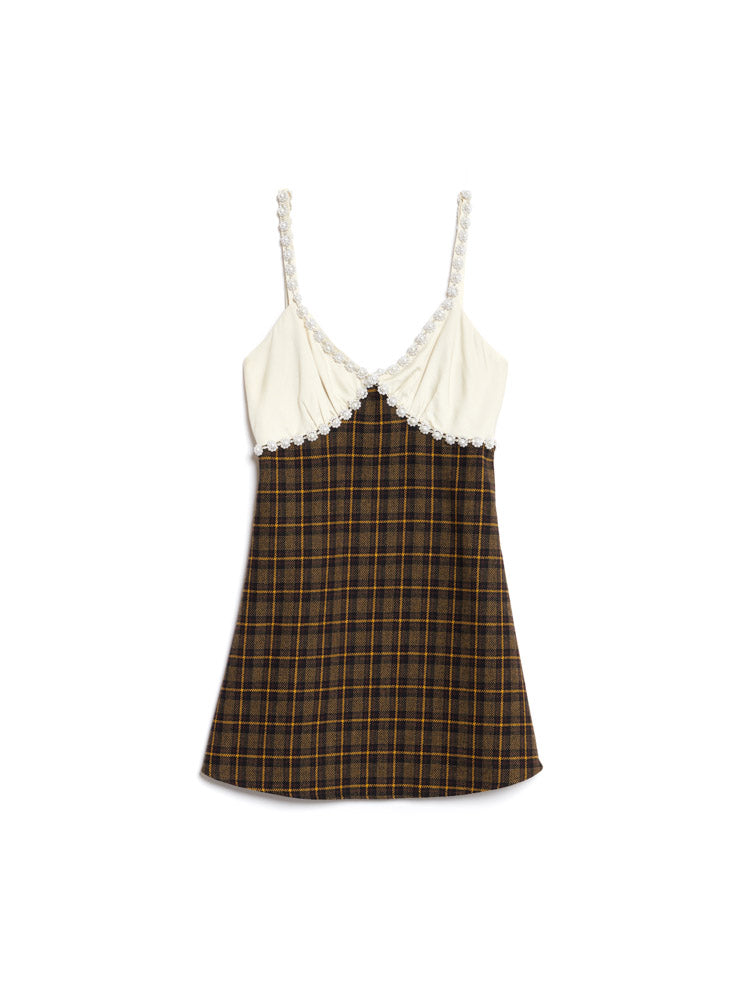 Vienna Check Mini Dress