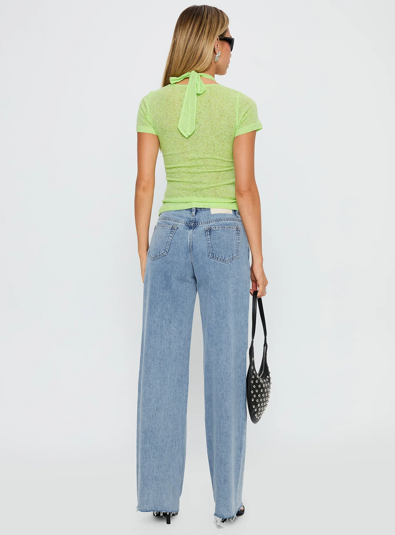 Darla Low Rise Straight Jean Vintage Blue Wash