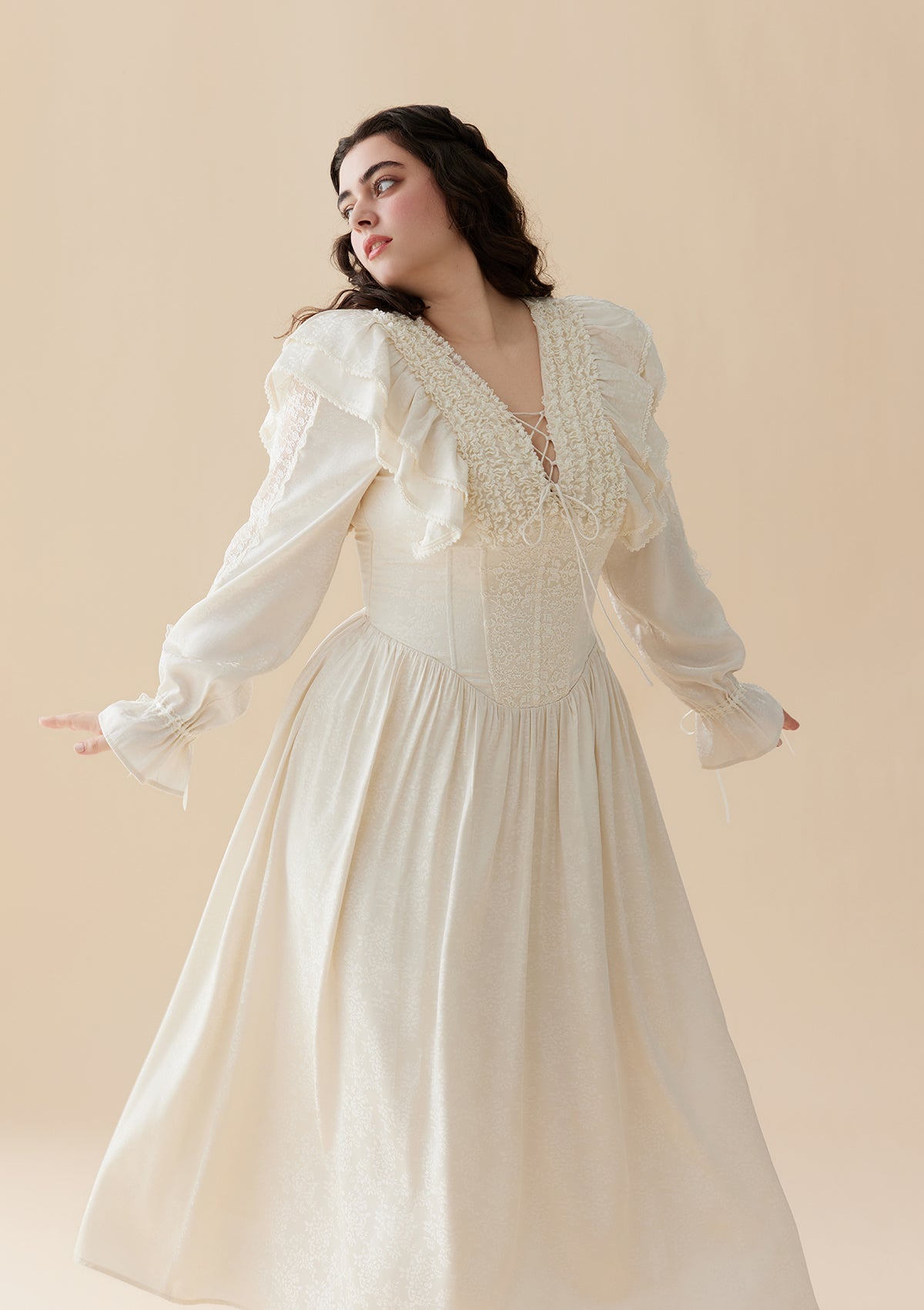 Curve & Plus Glitter Butterfly Dress