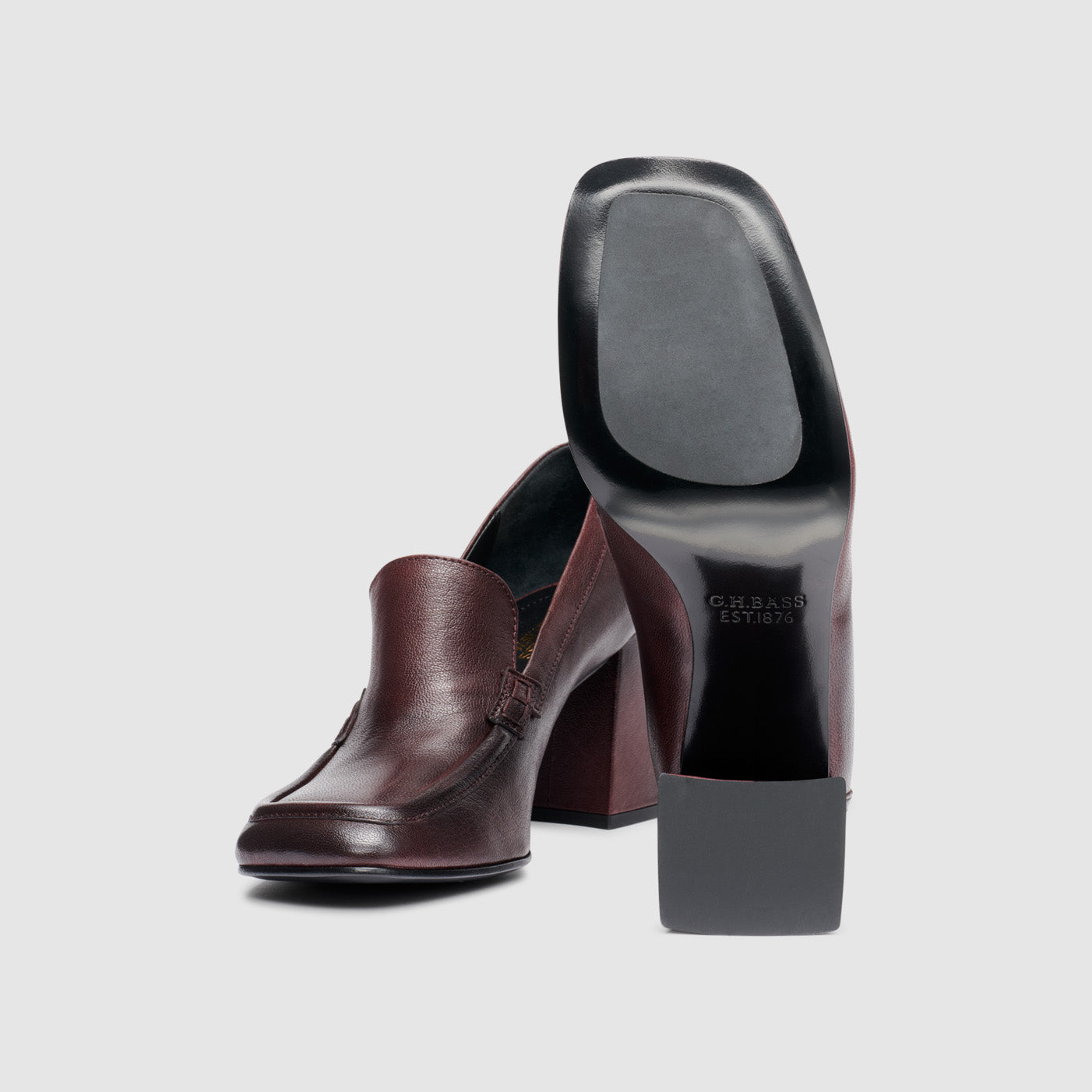 WOMENS MEREDITH LOAFER HEELS