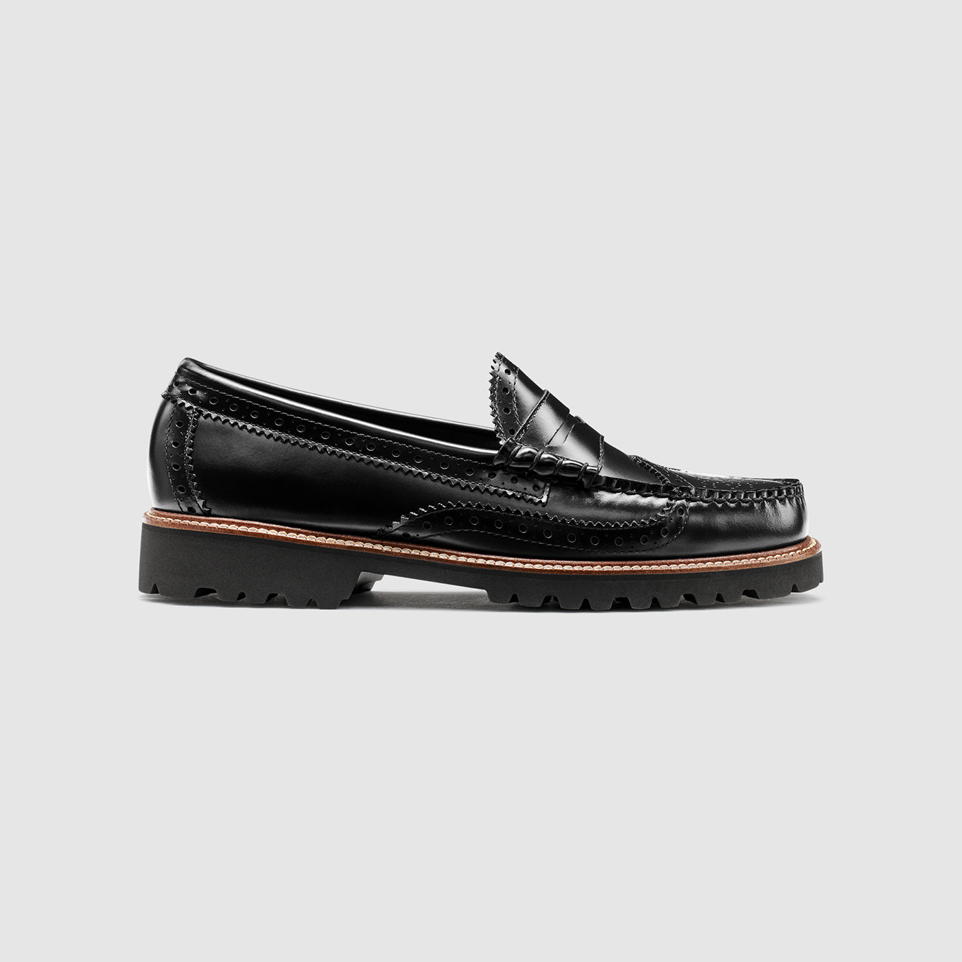 MENS LARSON WINGTIP LUG WEEJUNS LOAFER