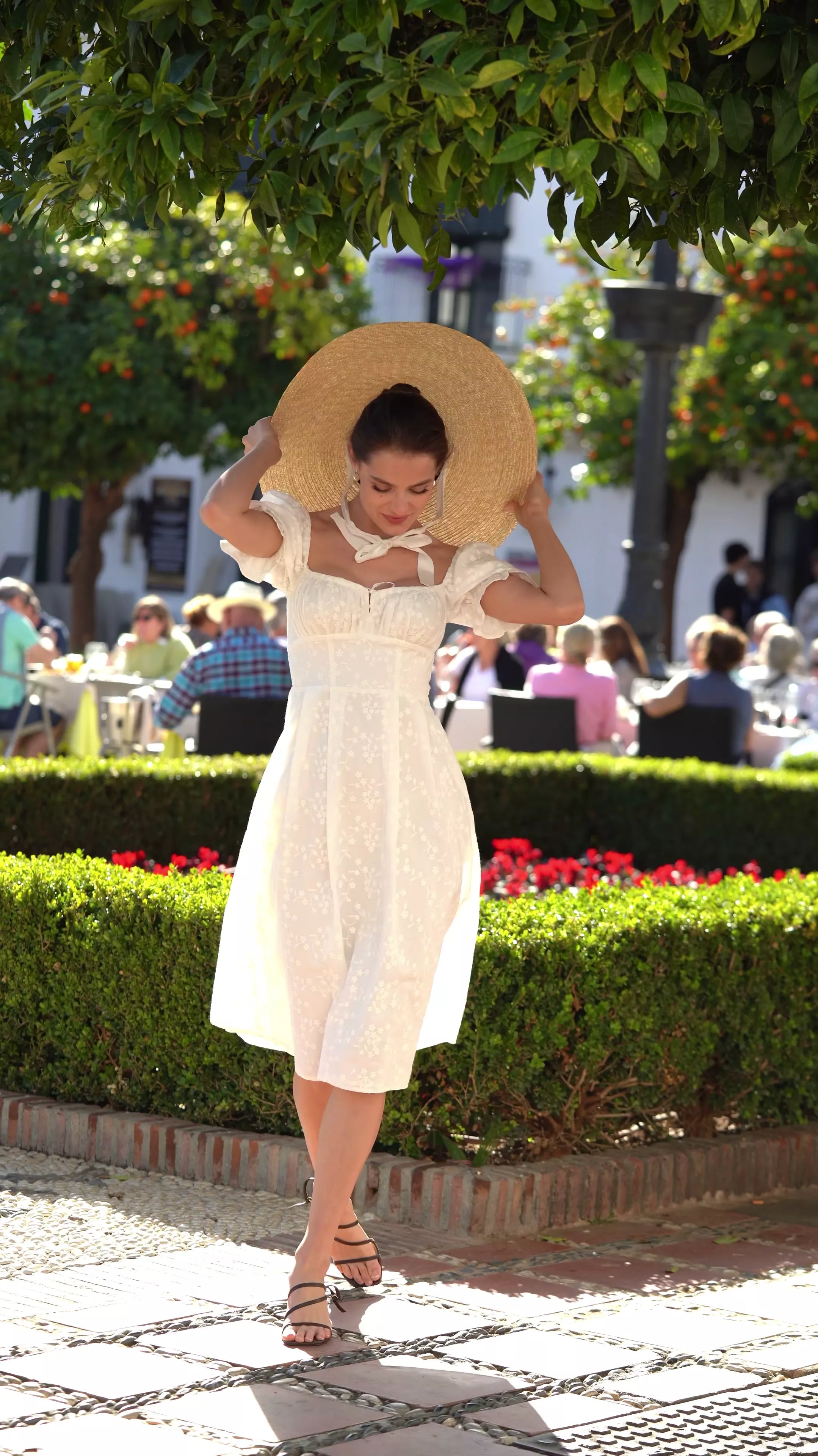 Mira Puffed Sleeve Dress