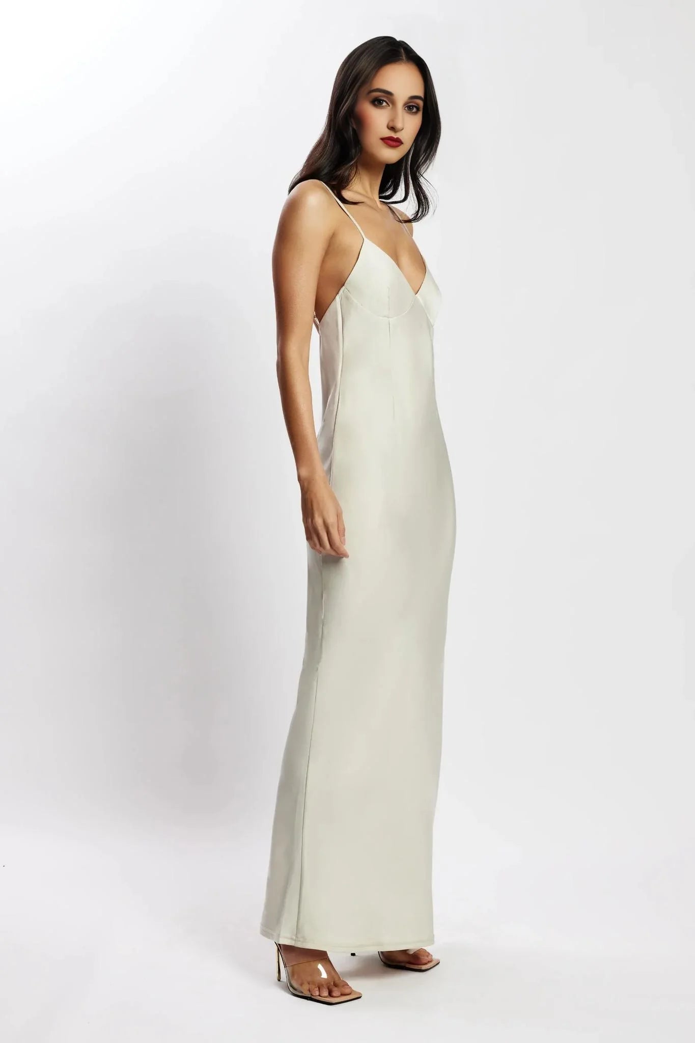 BAILY SATIN MAXI DRESS
