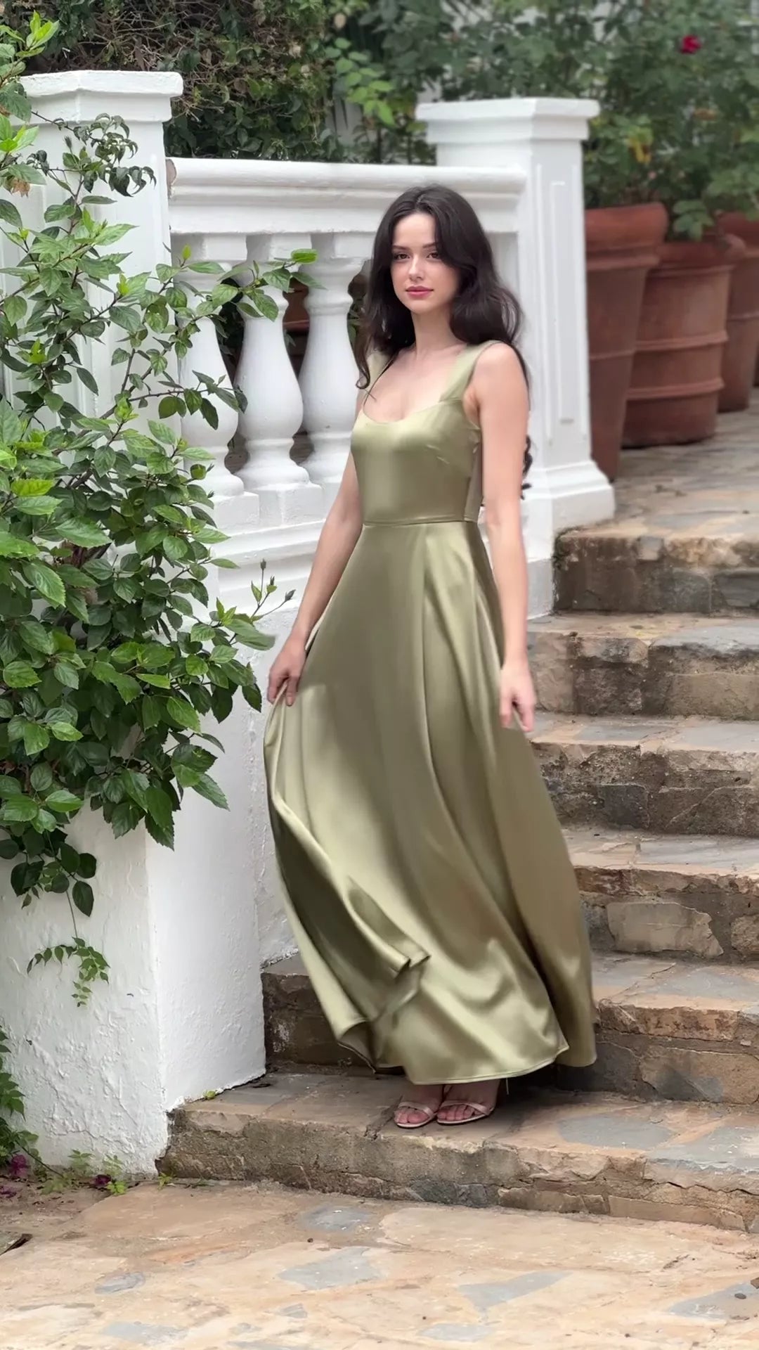 Cezanne Triacetate Dress