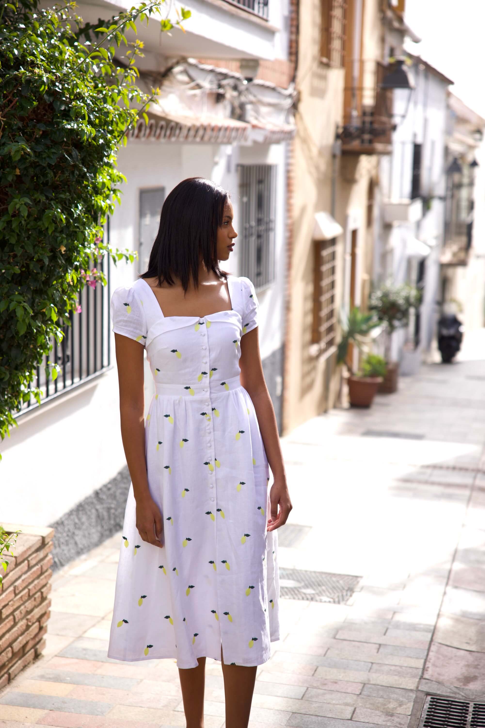 Estelle Button Down Dress