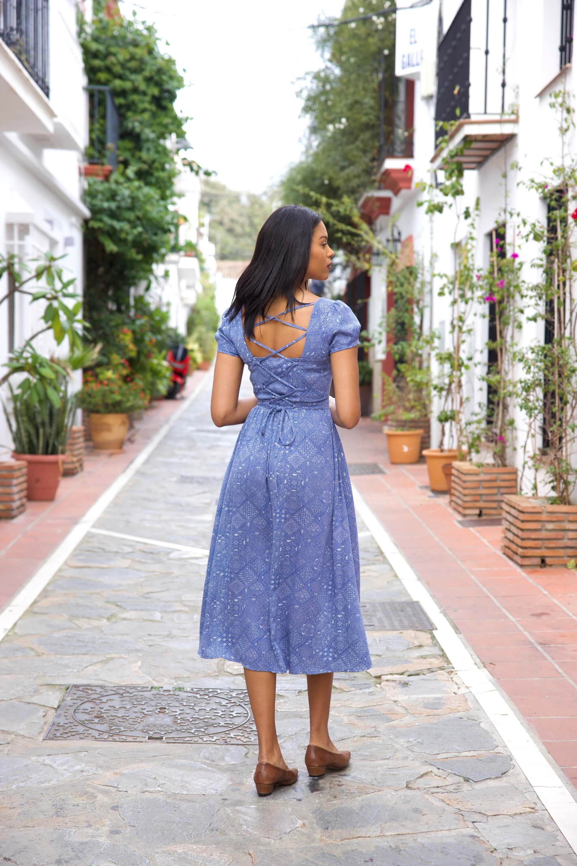 Estelle Button Down Dress