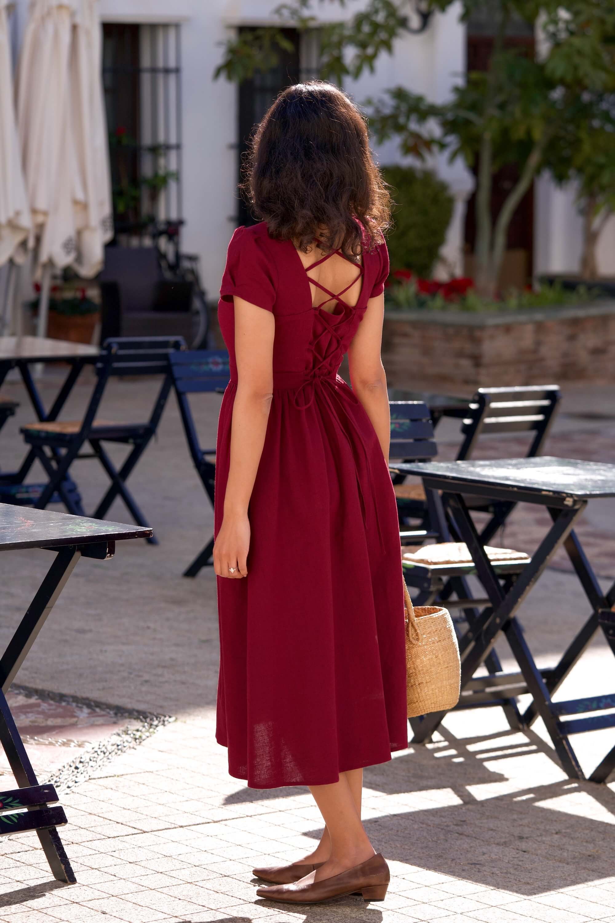 Estelle Button Down Dress