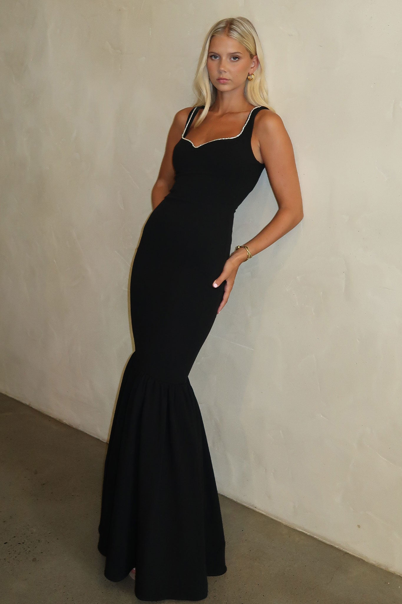 Emberly Maxi Dress - Black