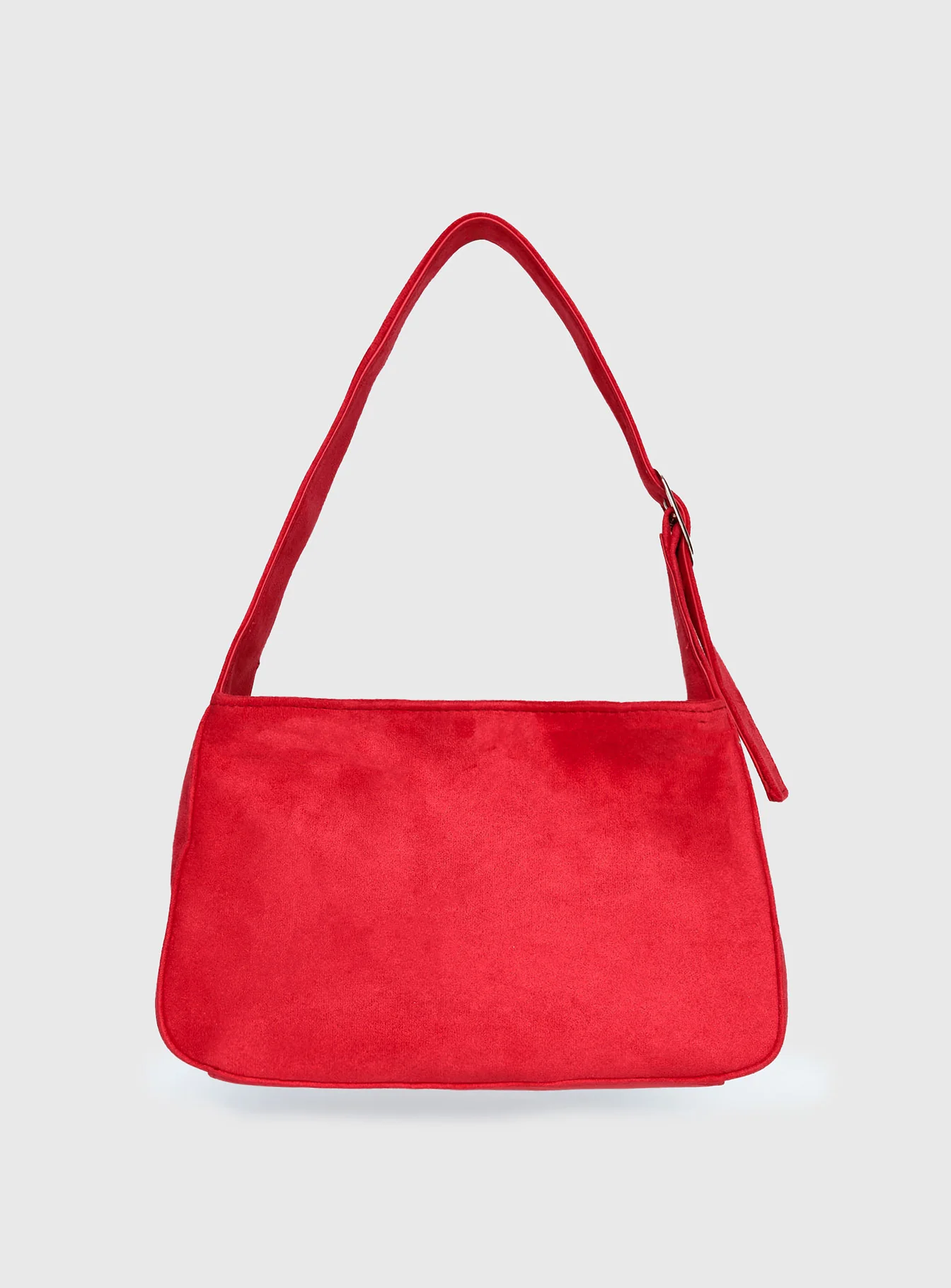 Wistfully Studded Shoulder Bag Red